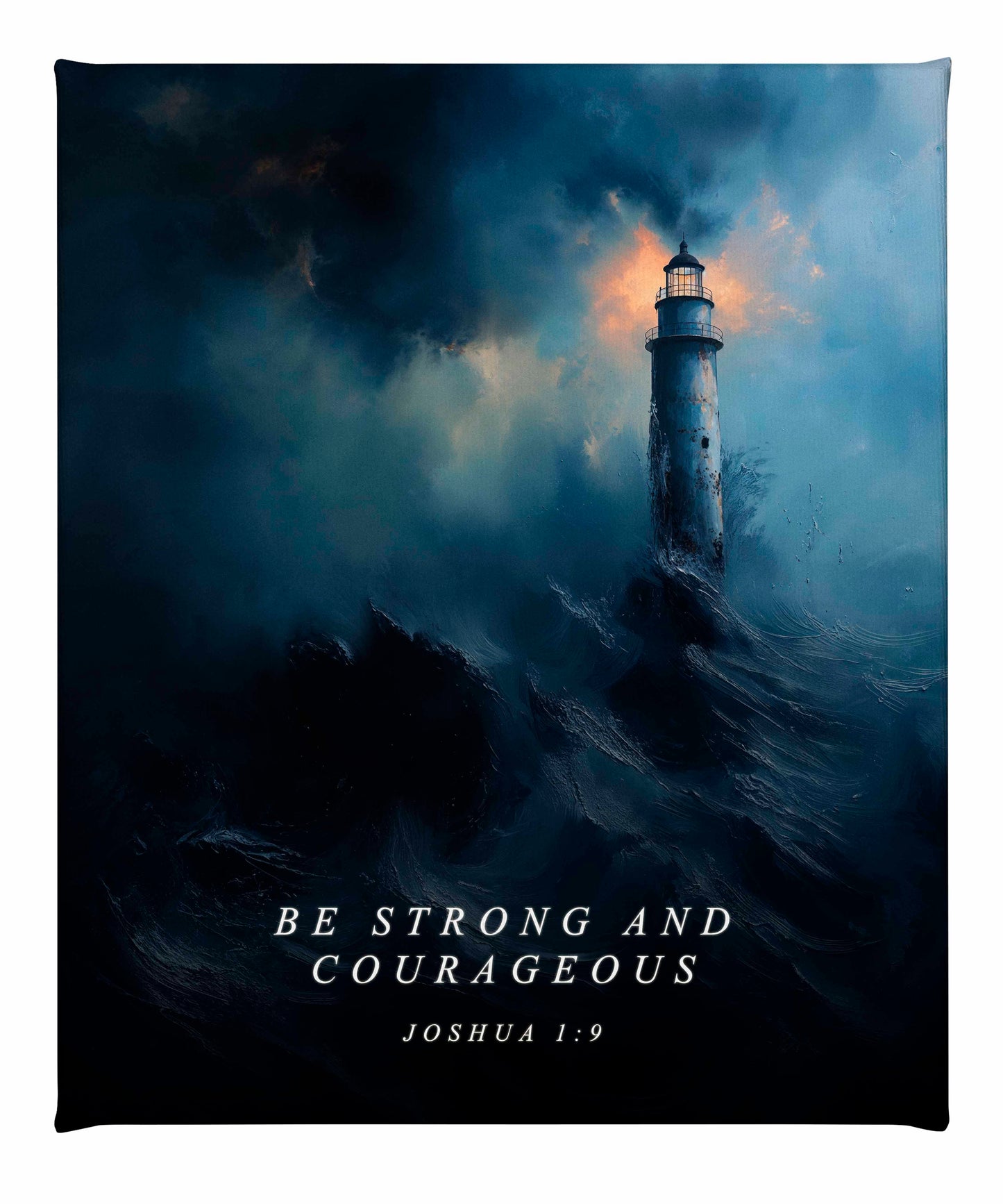 Joshua 1:9 - Gallery Wrapped Canvas