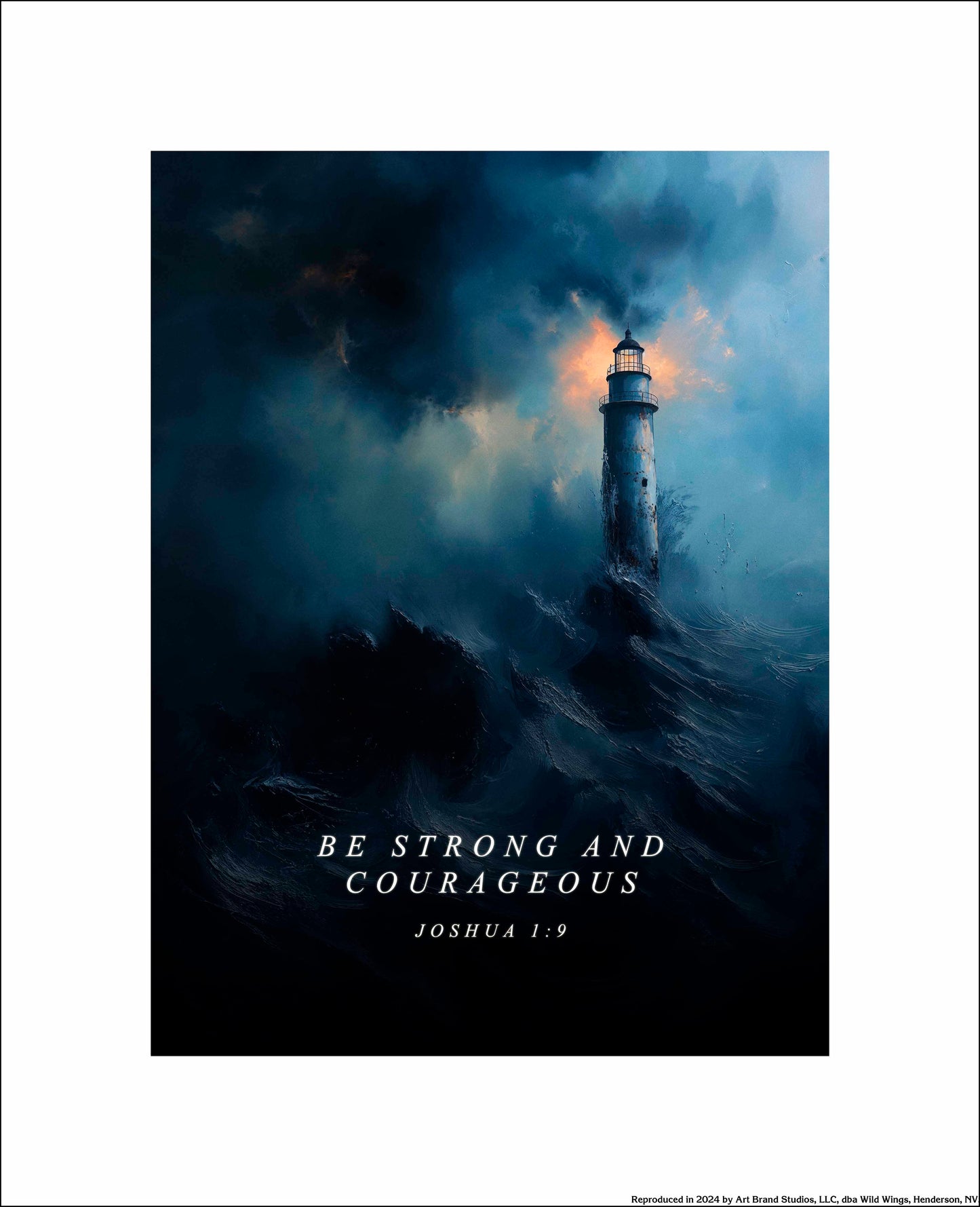Joshua 1:9 - Art Prints