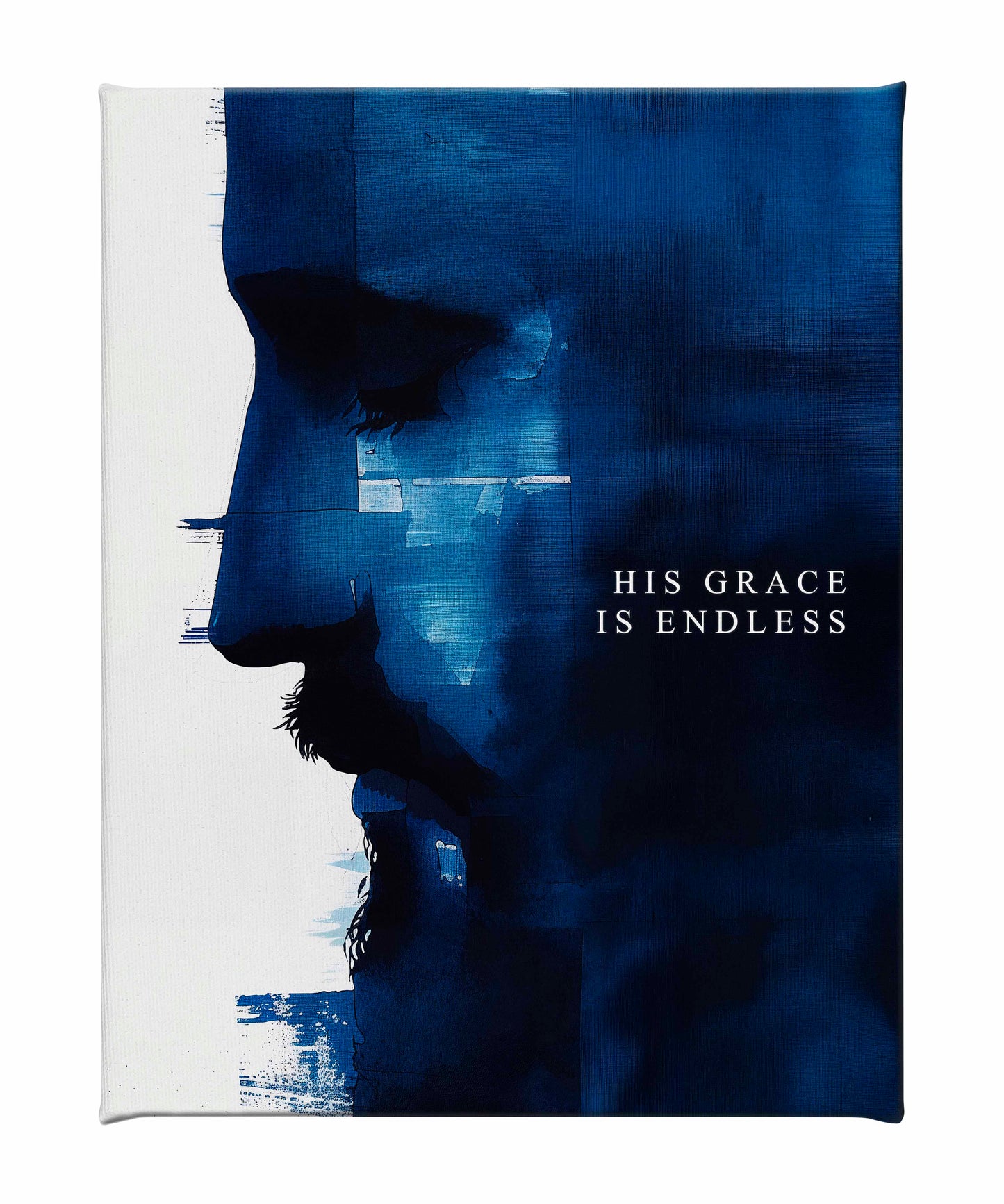 His grace is endless - Gallery Wrapped Canvas