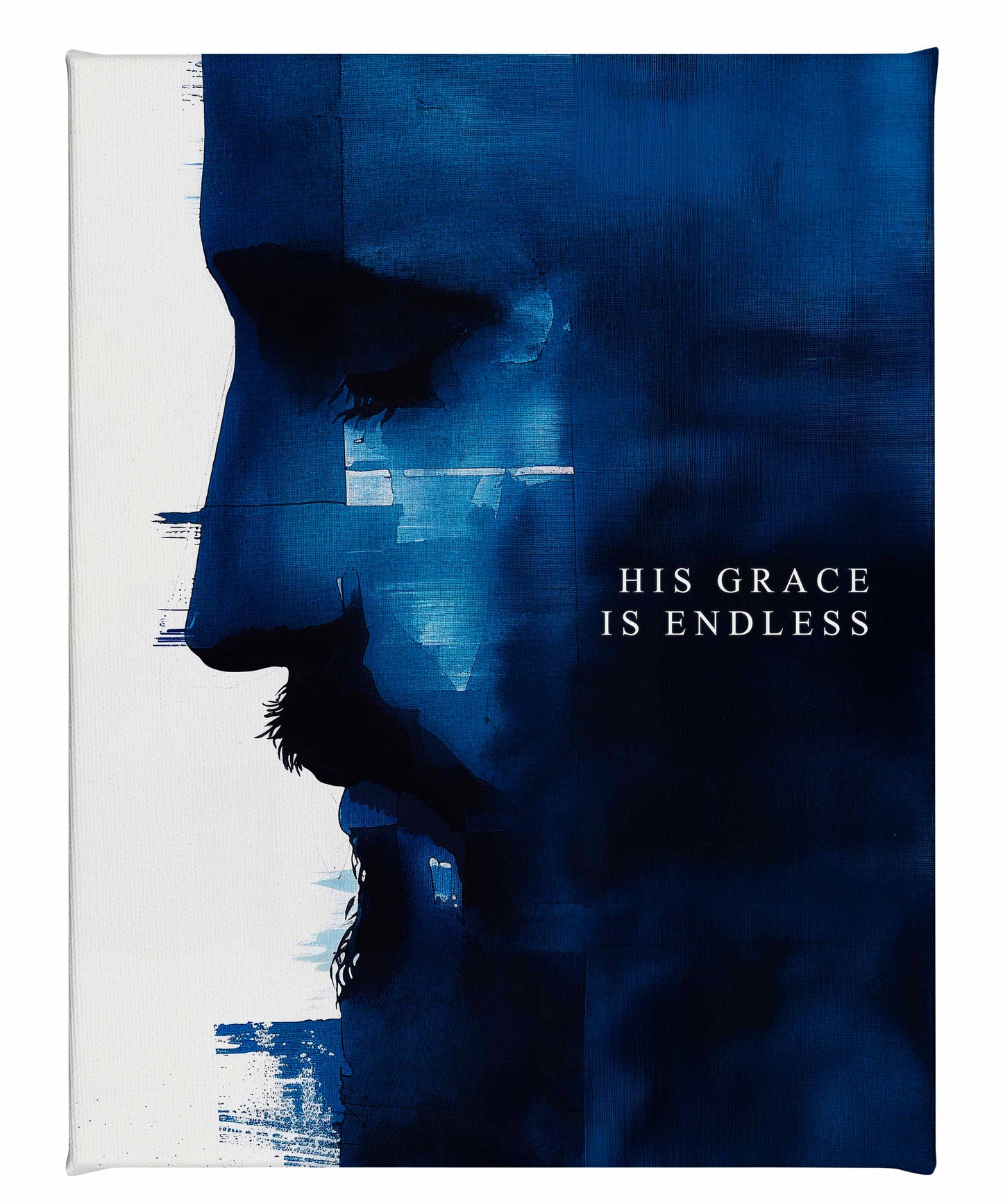 His grace is endless - Gallery Wrapped Canvas