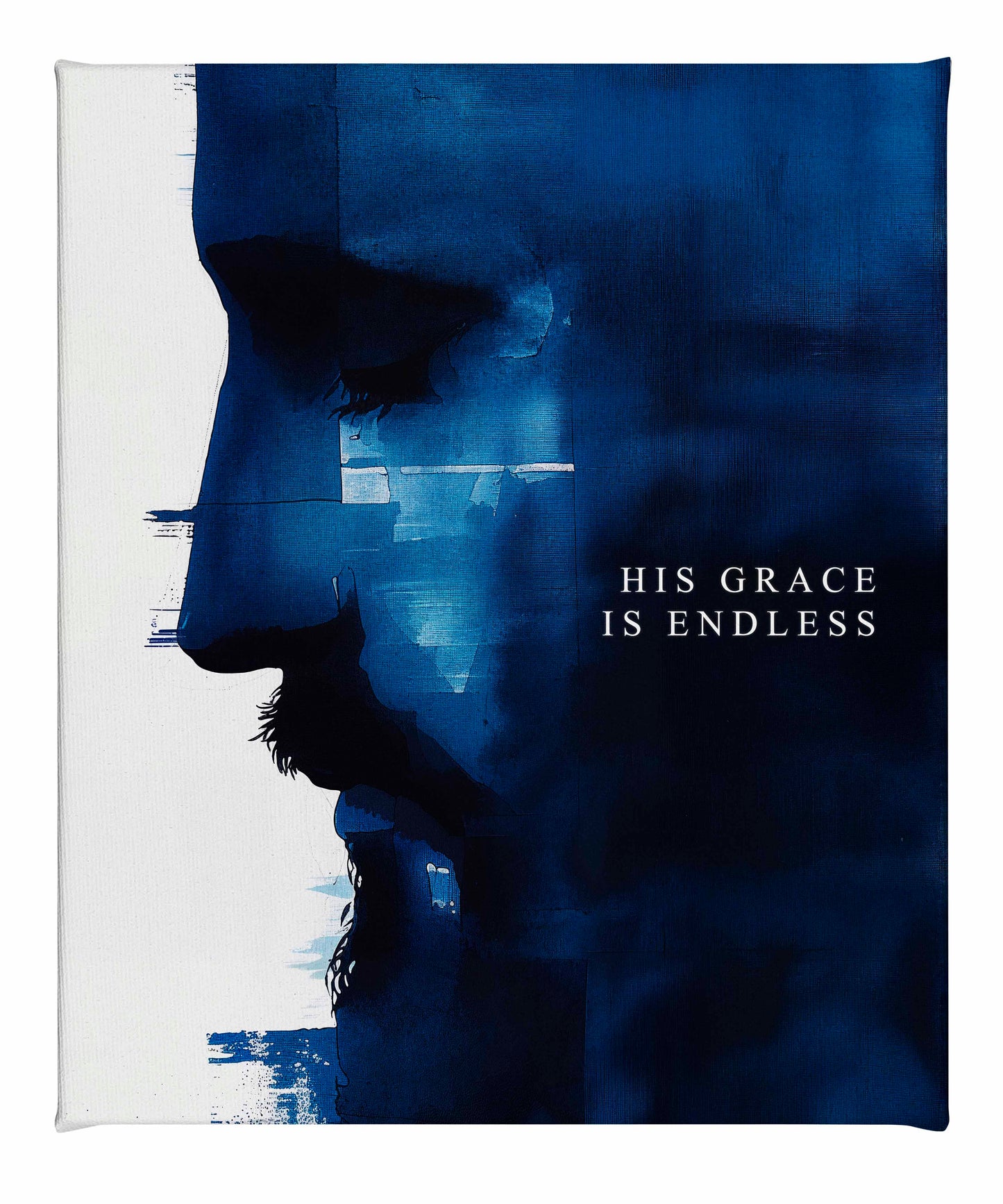 His grace is endless - Gallery Wrapped Canvas
