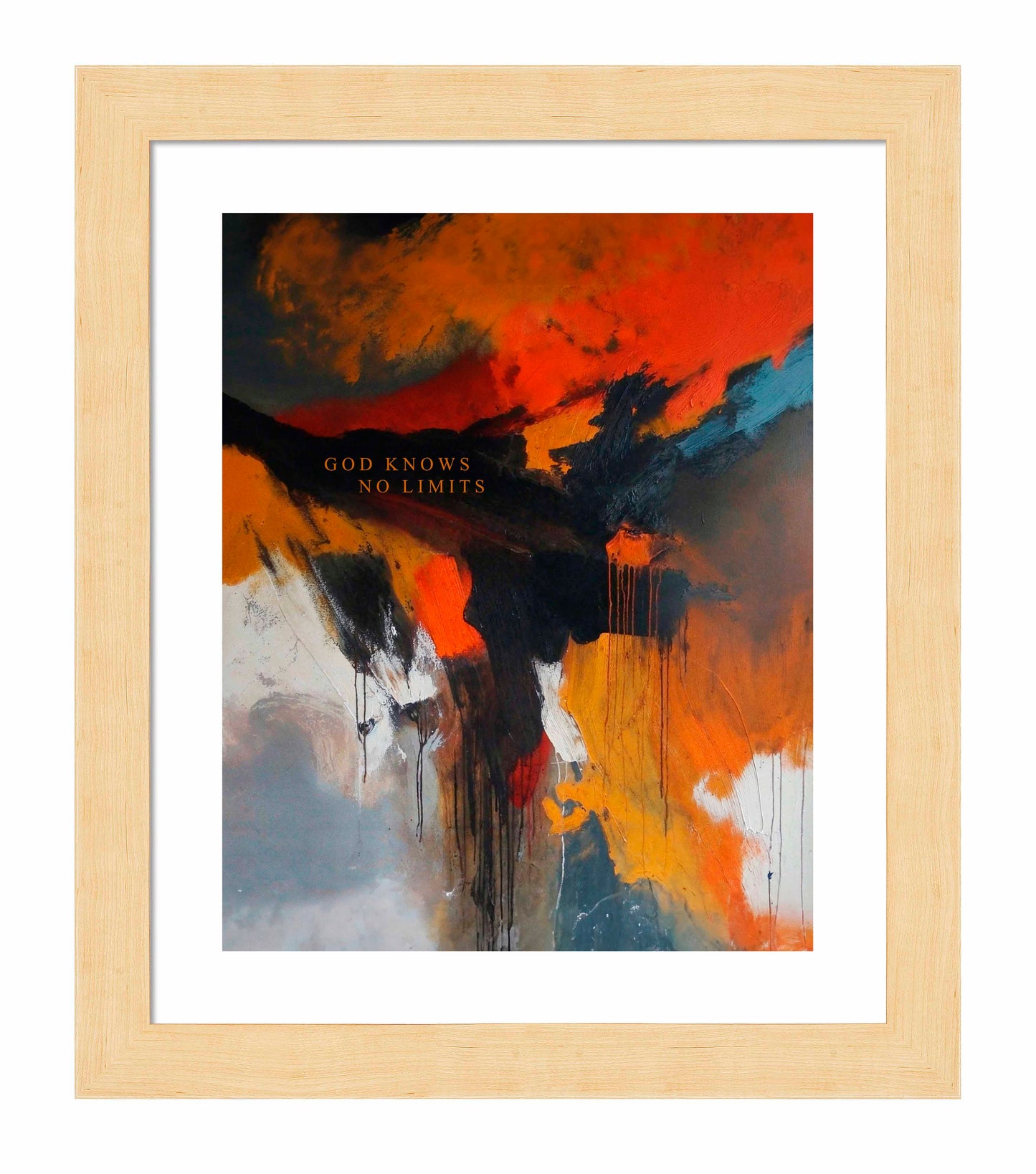 God knows no limits - Art Prints