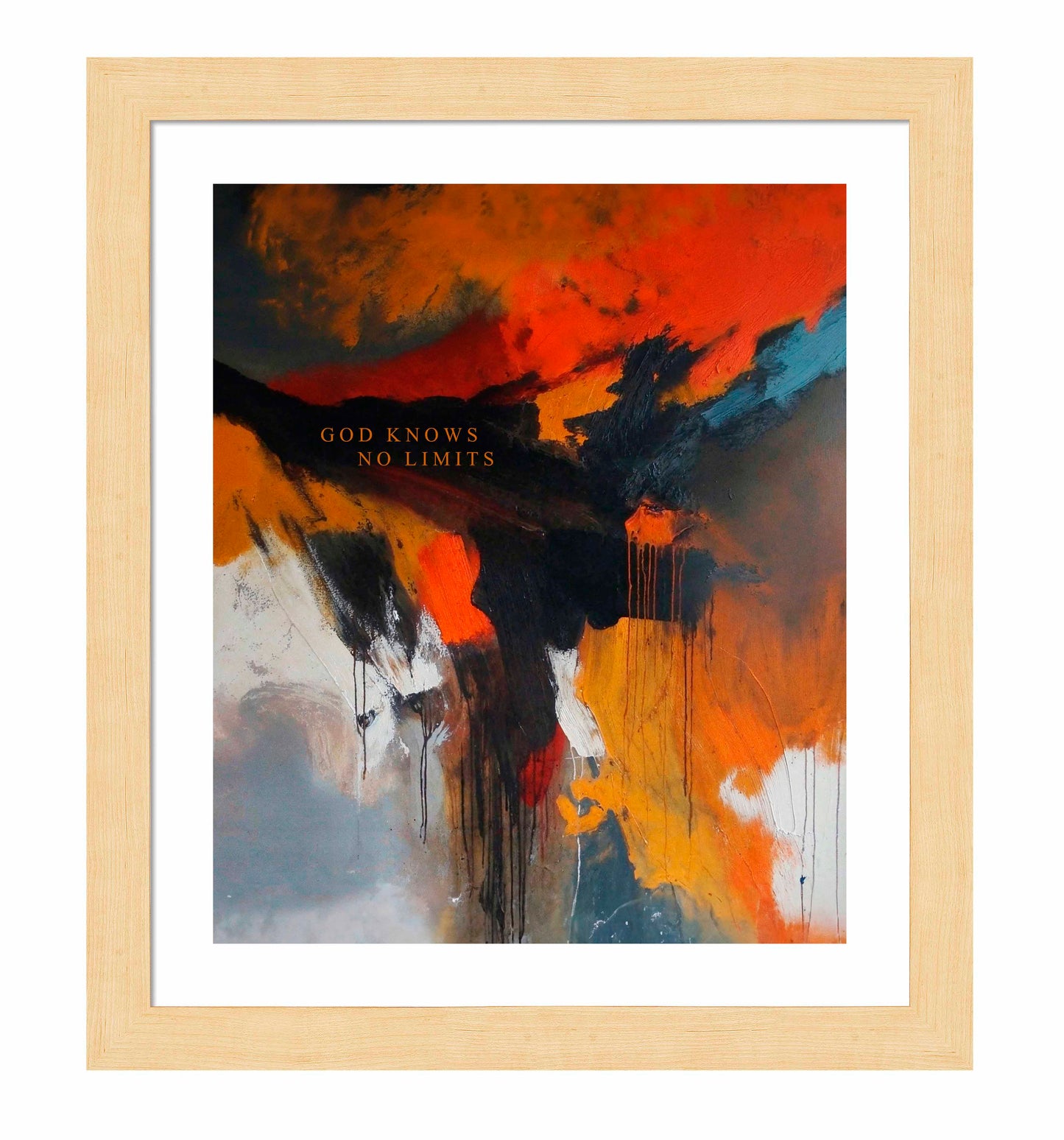 God knows no limits - Art Prints