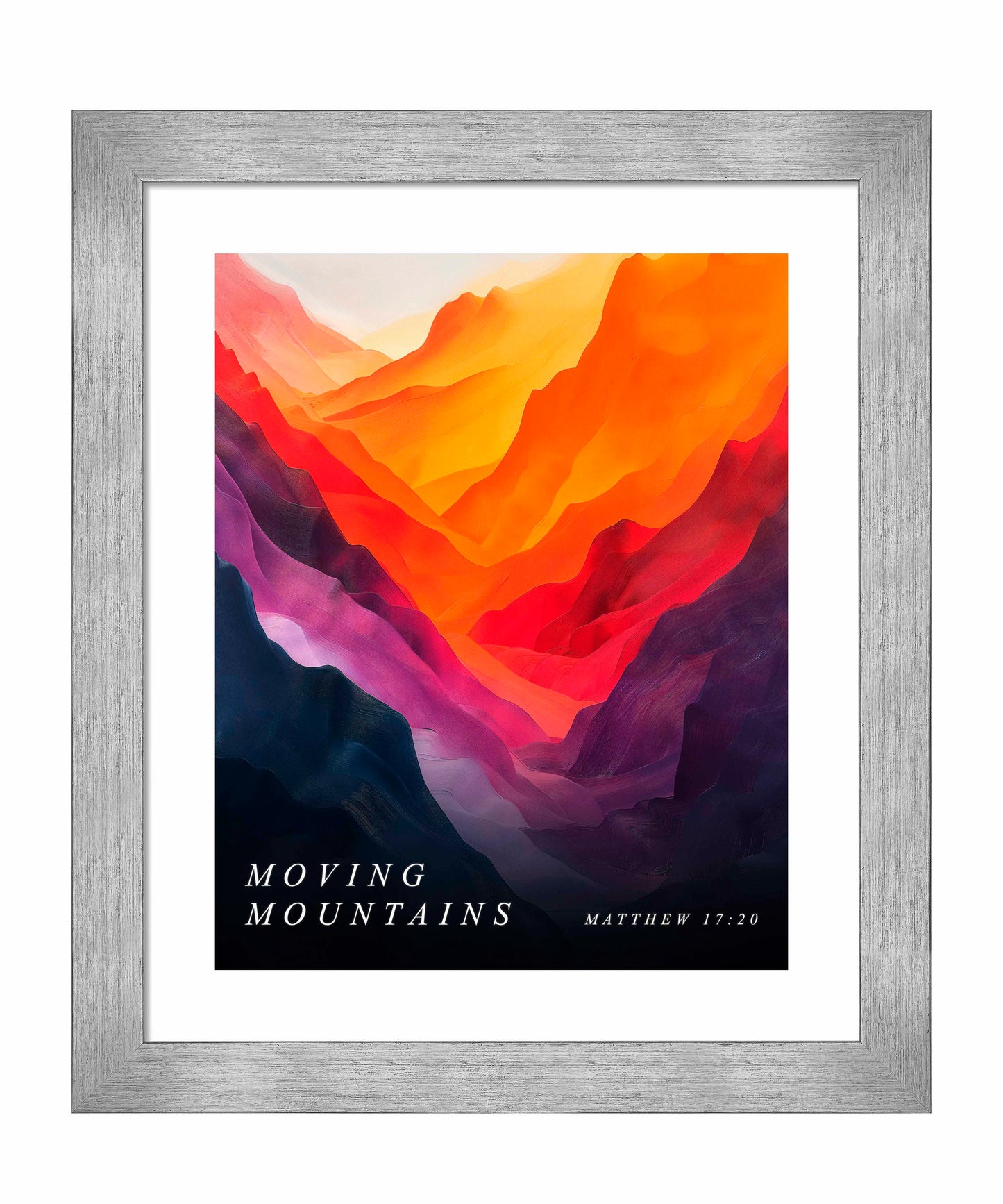 Moving mountains - Art Prints