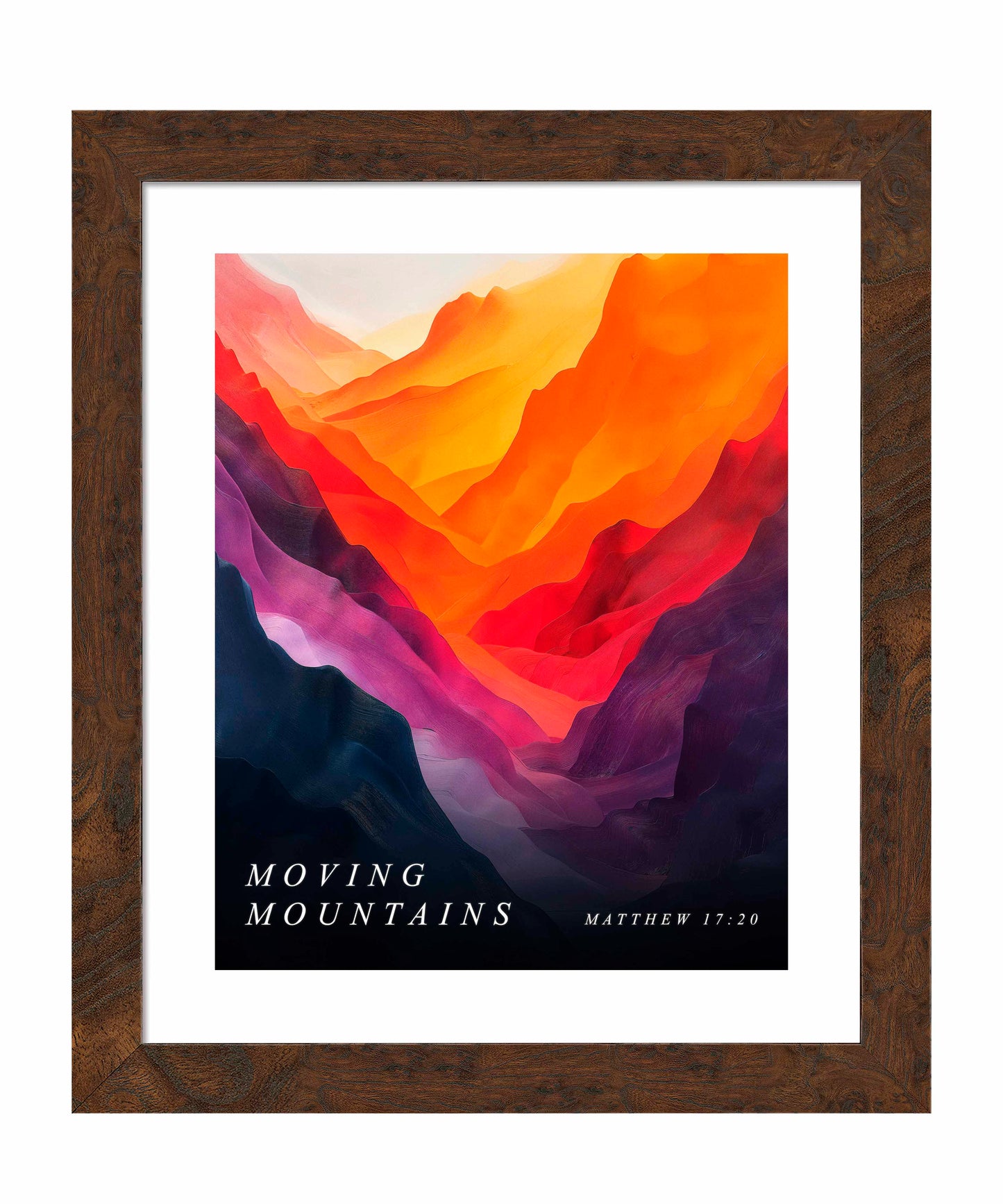 Moving mountains - Art Prints
