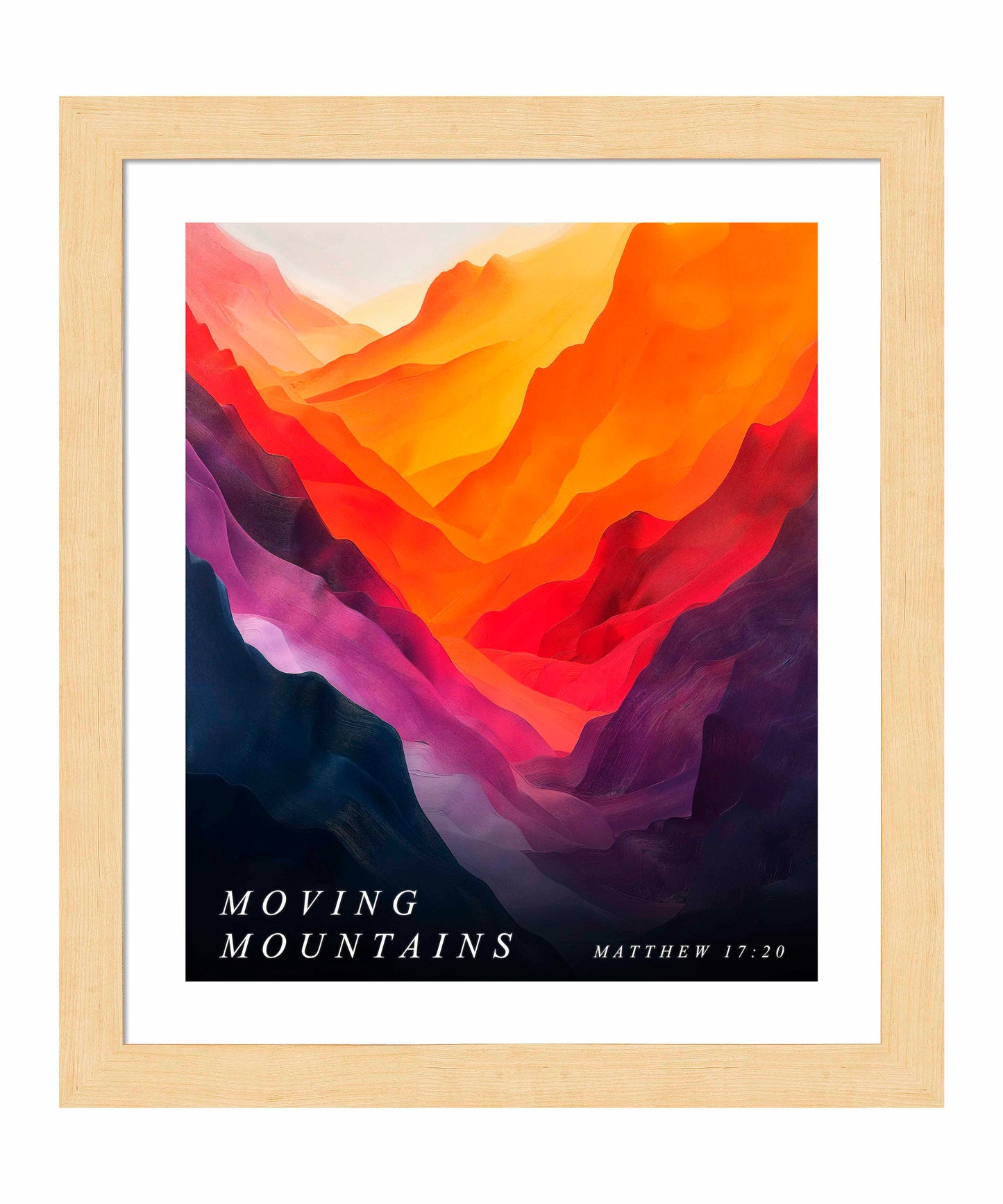 Moving mountains - Art Prints