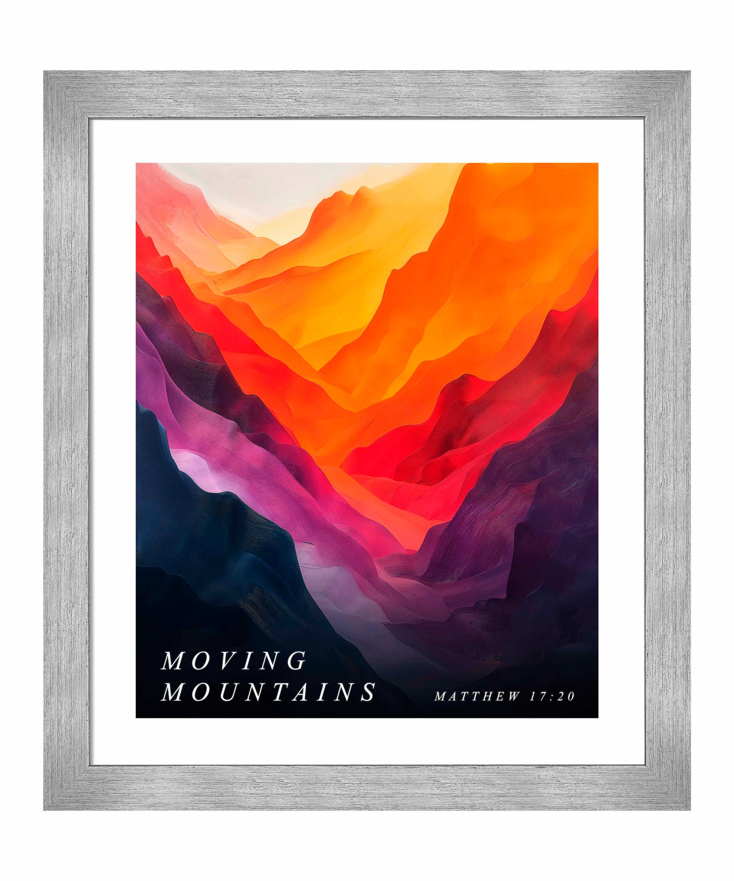 Moving mountains - Art Prints