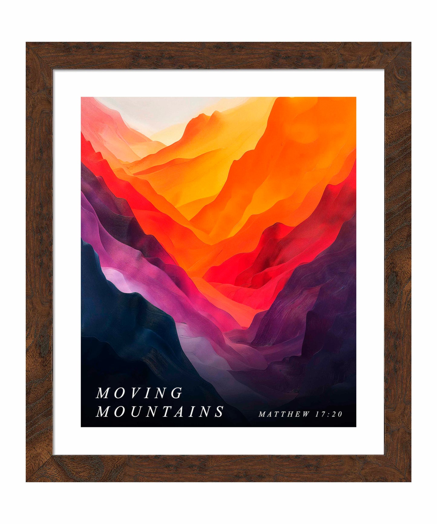 Moving mountains - Art Prints