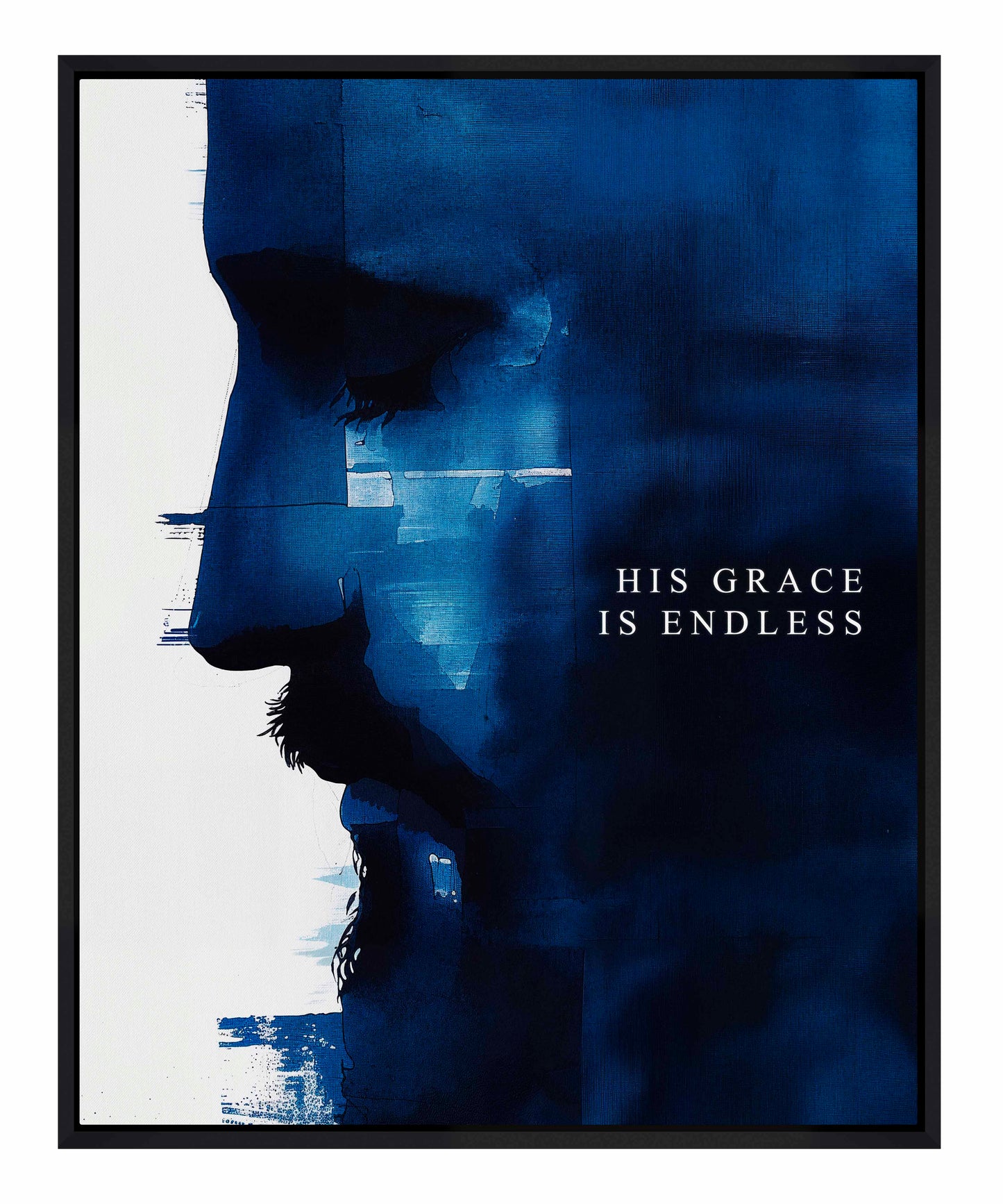 His grace is endless - Gallery Wrapped Canvas