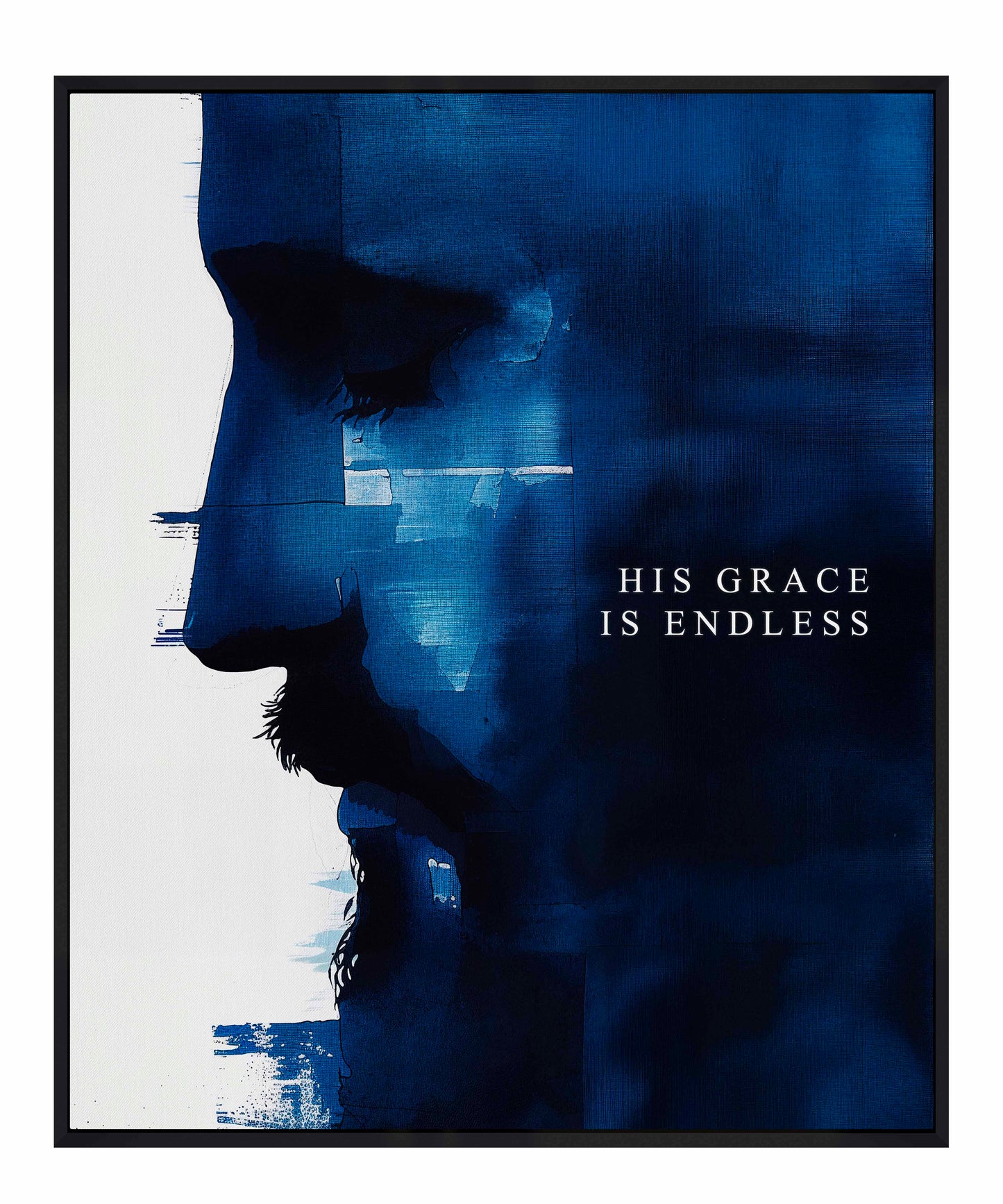 His grace is endless - Gallery Wrapped Canvas