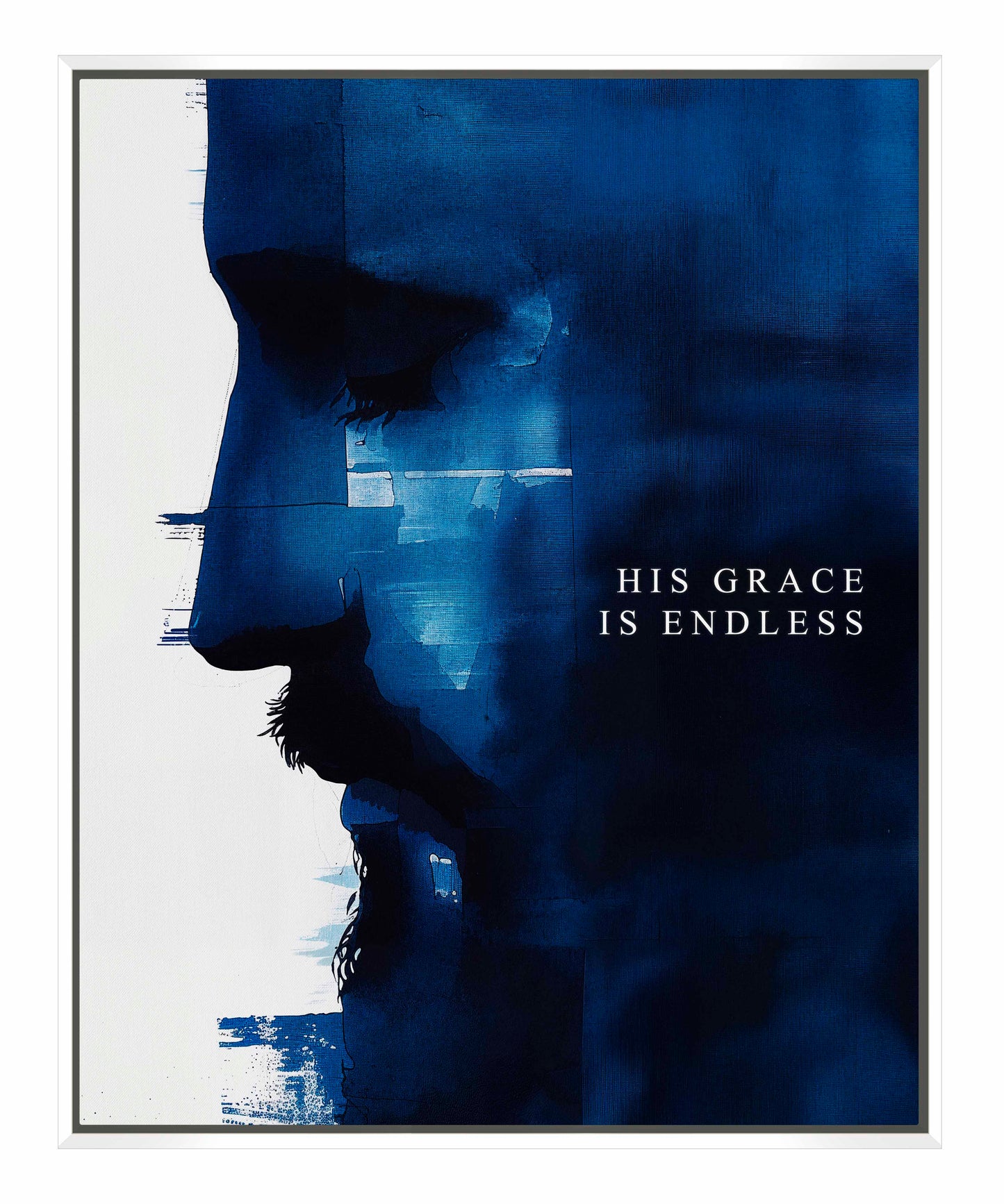 His grace is endless - Gallery Wrapped Canvas