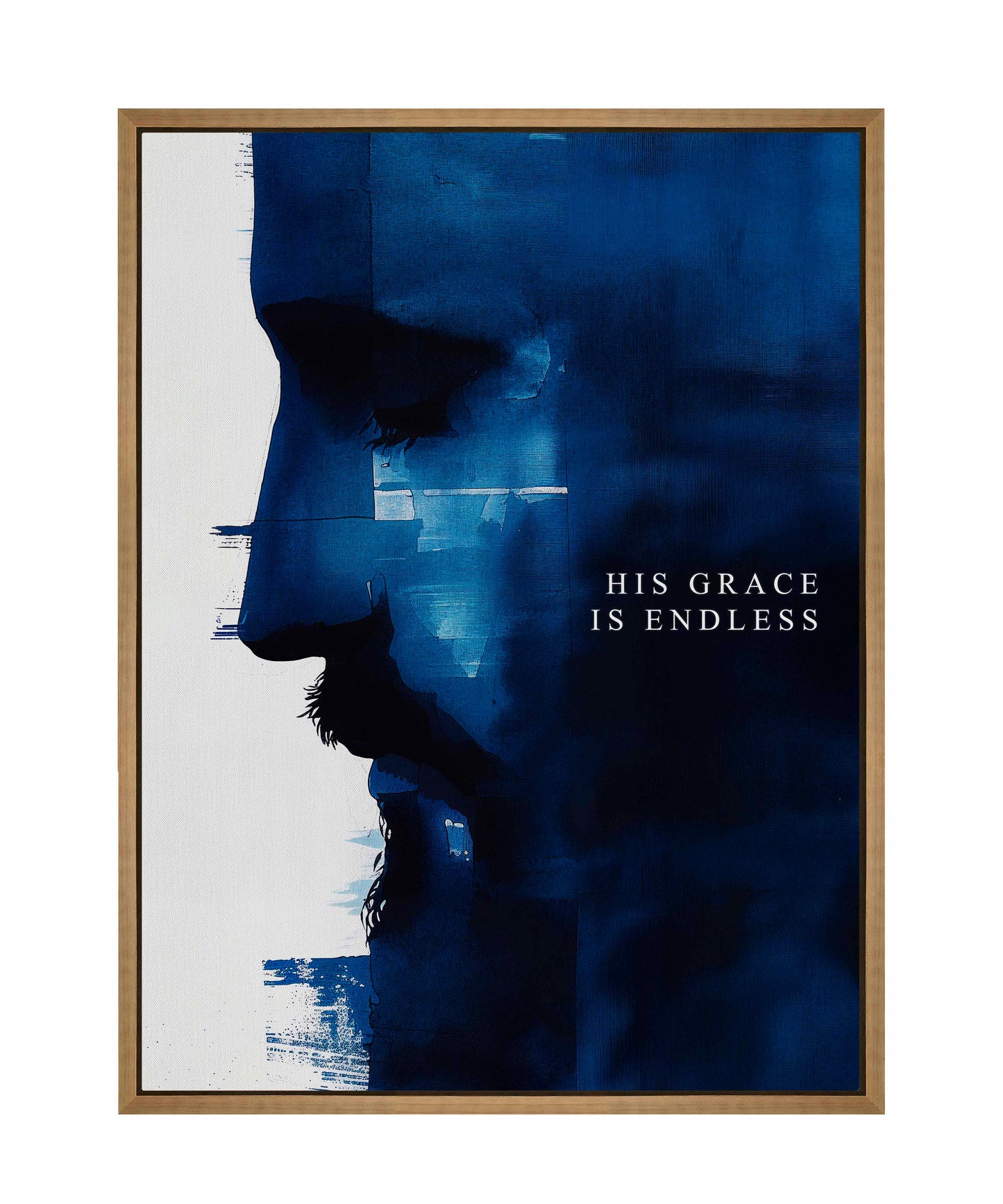 His grace is endless - Gallery Wrapped Canvas