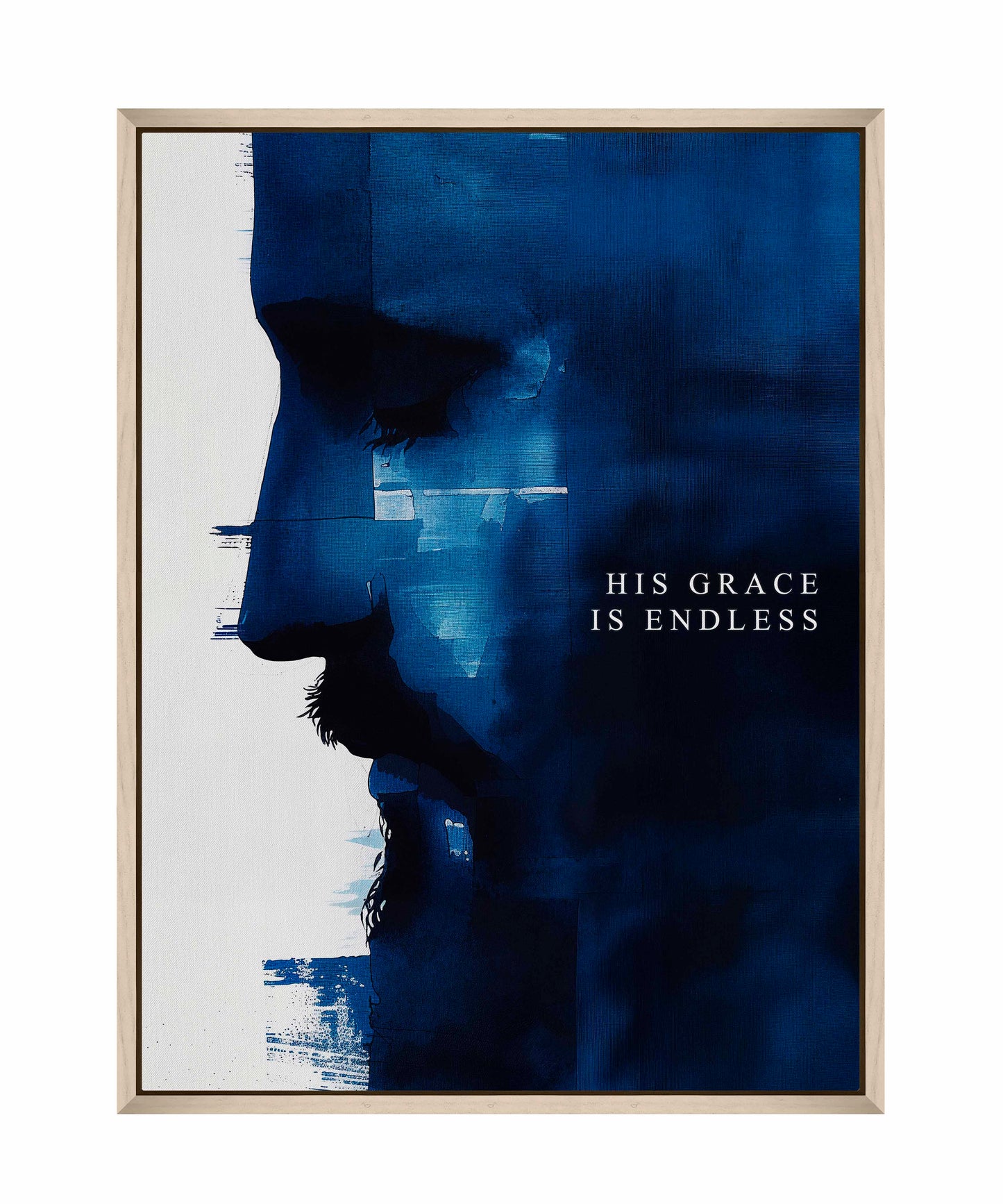 His grace is endless - Gallery Wrapped Canvas