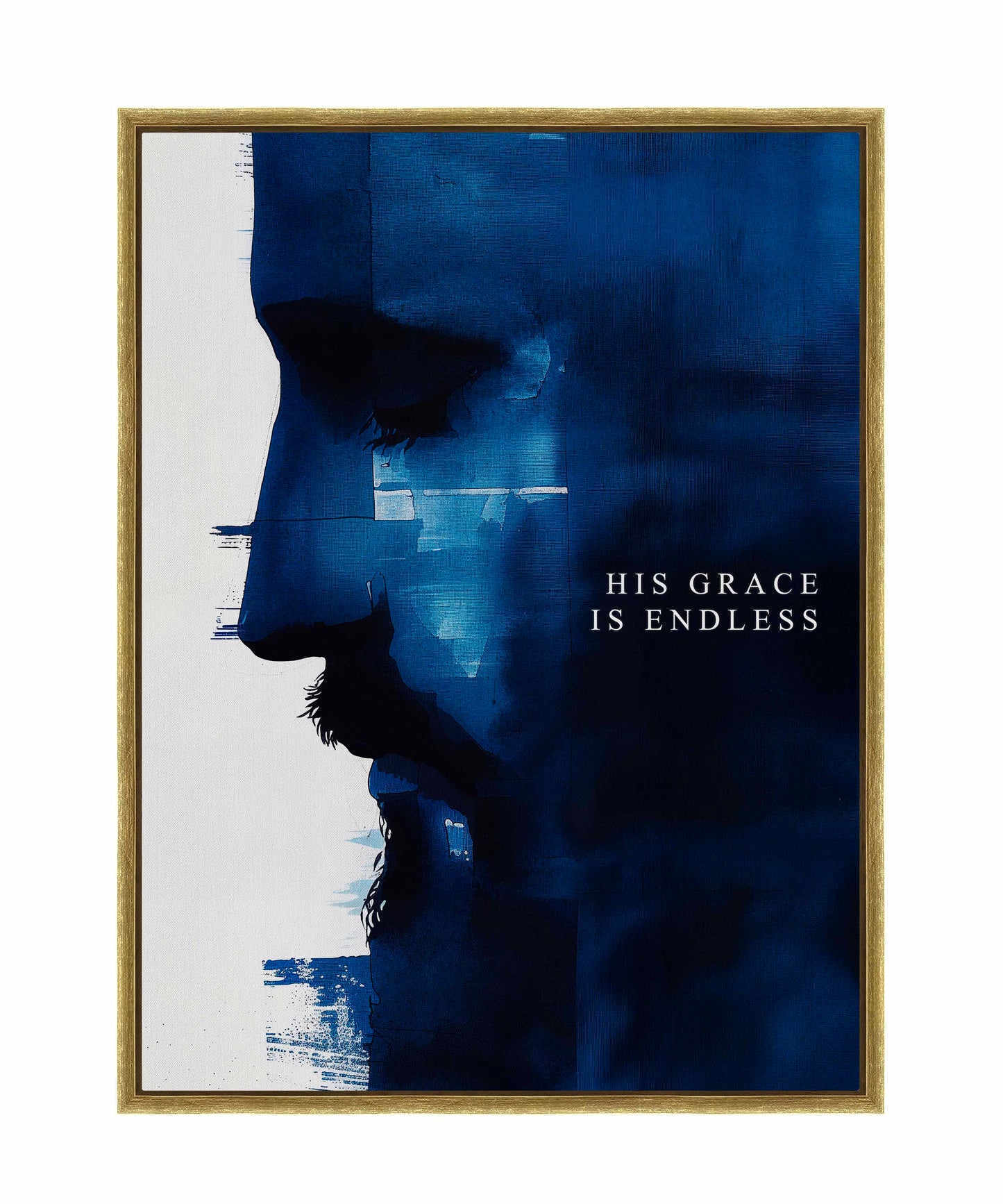 His grace is endless - Gallery Wrapped Canvas