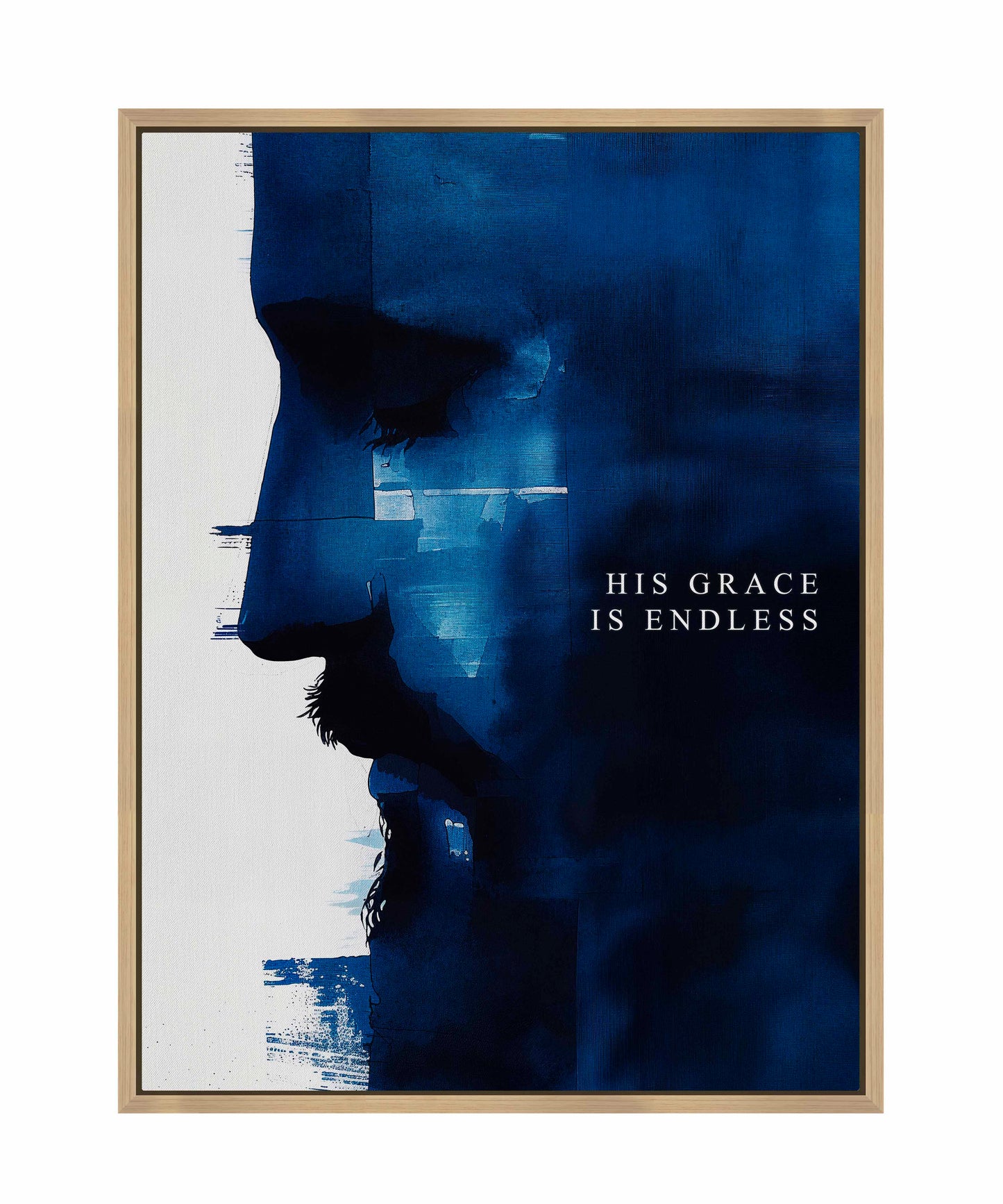 His grace is endless - Gallery Wrapped Canvas