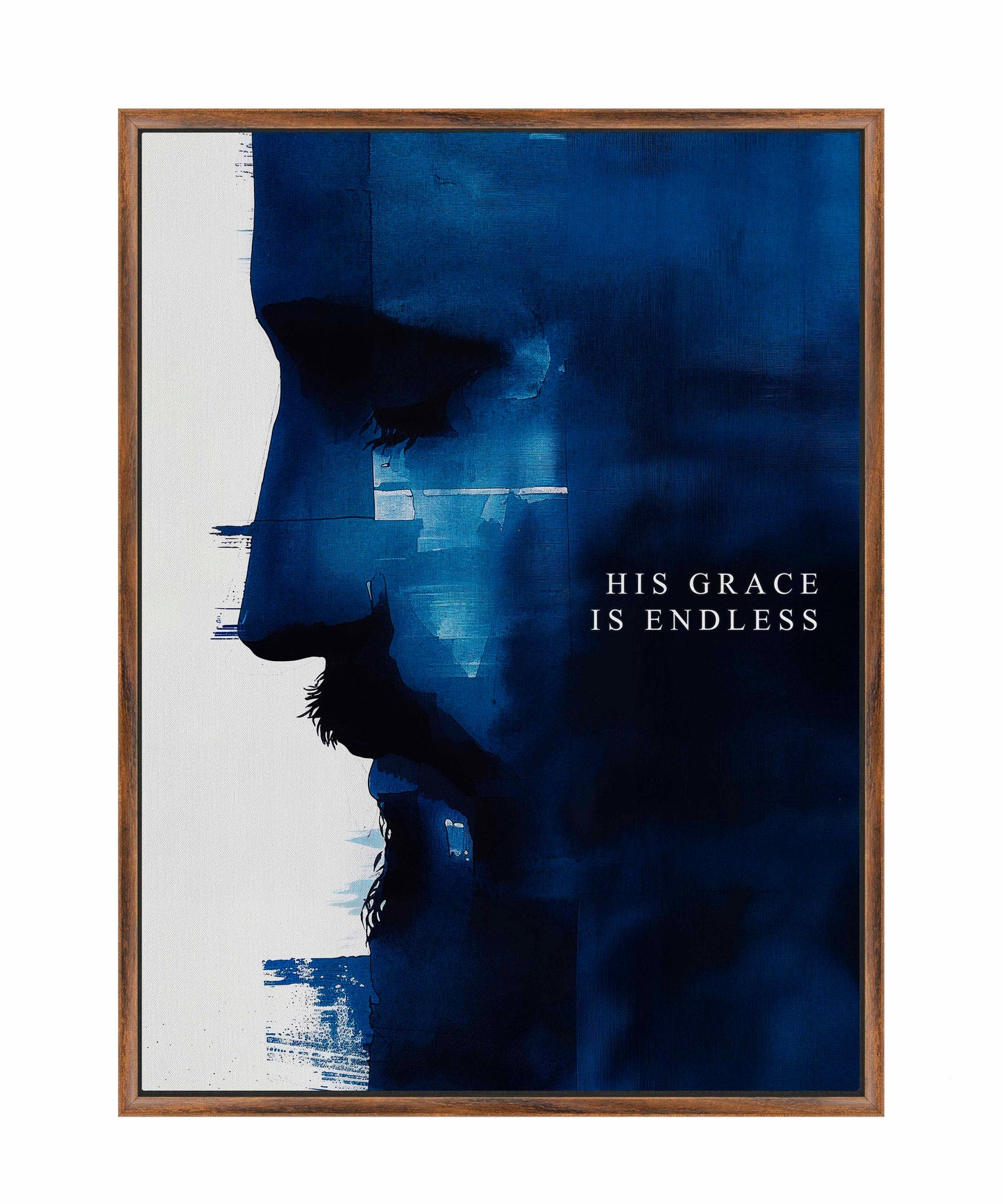 His grace is endless - Gallery Wrapped Canvas