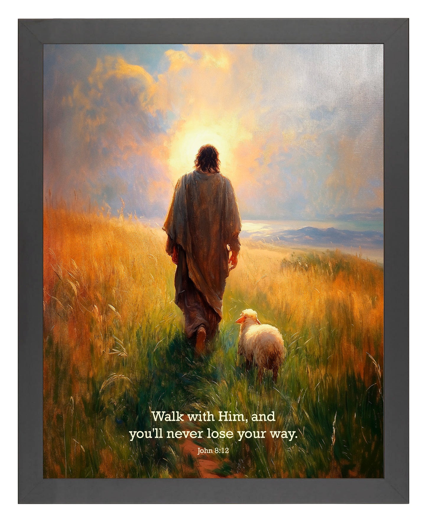 Walk with Him - Art Prints