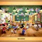 Disney Mickey and Minnie Schoolhouse - Limited Edition Canvas