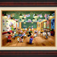 Disney Mickey and Minnie Schoolhouse - Jewel Edition Art