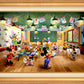 Disney Mickey and Minnie Schoolhouse - Limited Edition Canvas