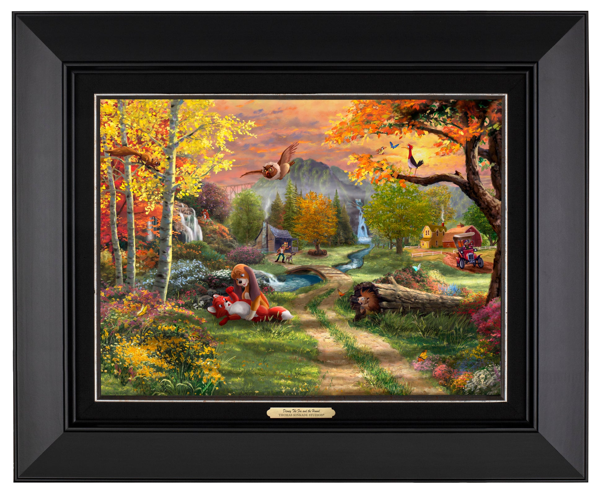 192825_CLF Disney Fox and the Hound 12X16 Classic Black.jpg