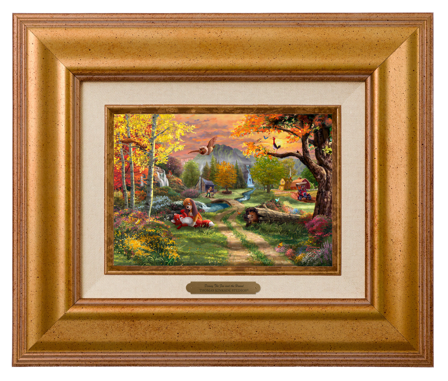 192828_BRW Disney Fox and the Hound 5X7 Golden Sunset Frame.jpg
