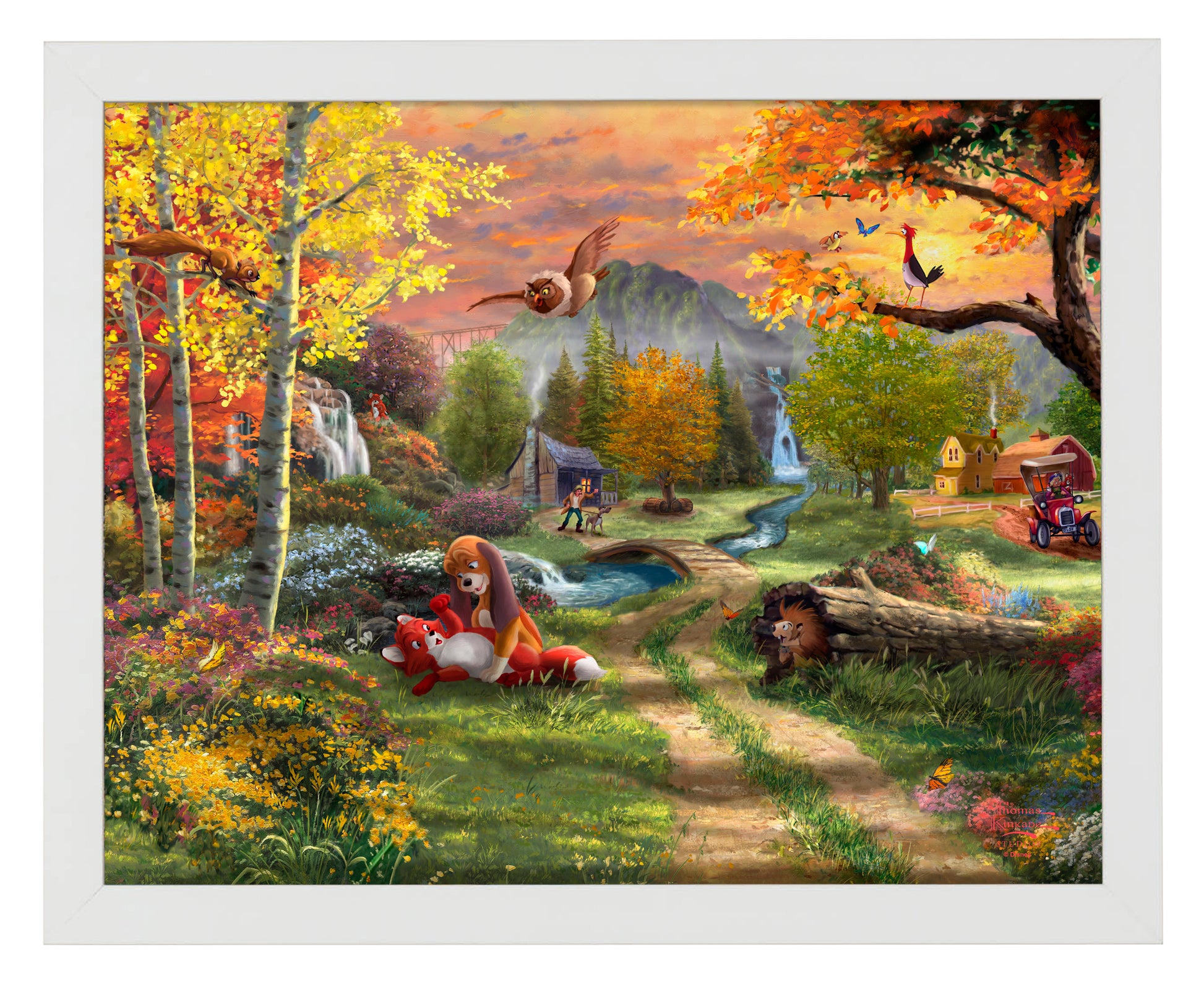 192830_FRA Disney Fox and the Hound 11X14 Art Print WF.jpg