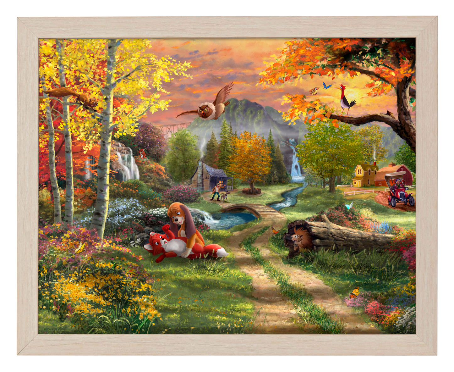 192832_FRA Disney Fox and the Hound 11X14 Art Print NF.jpg