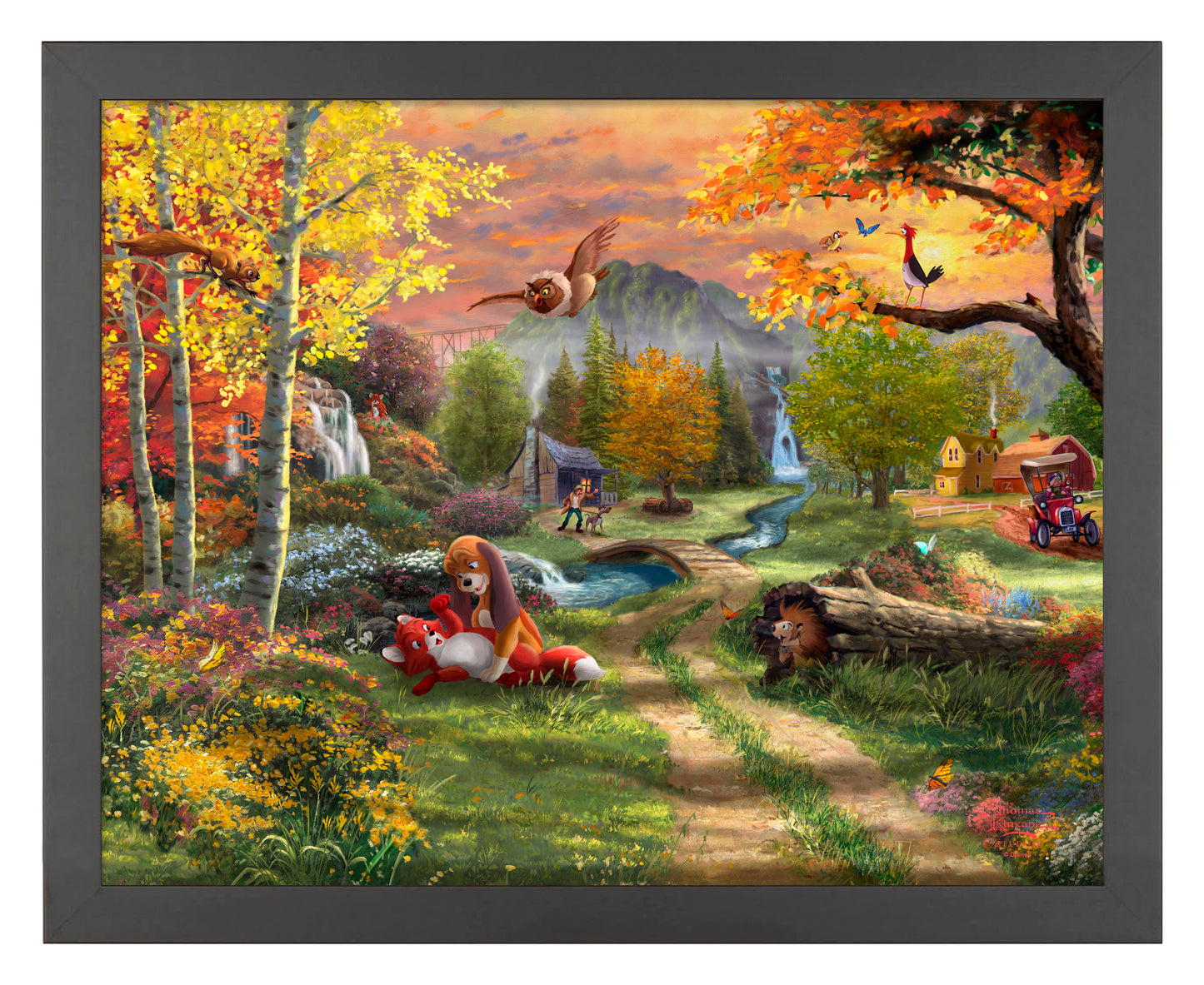 192834_FRA Disney Fox and the Hound 11X14 Art Print BF.jpg
