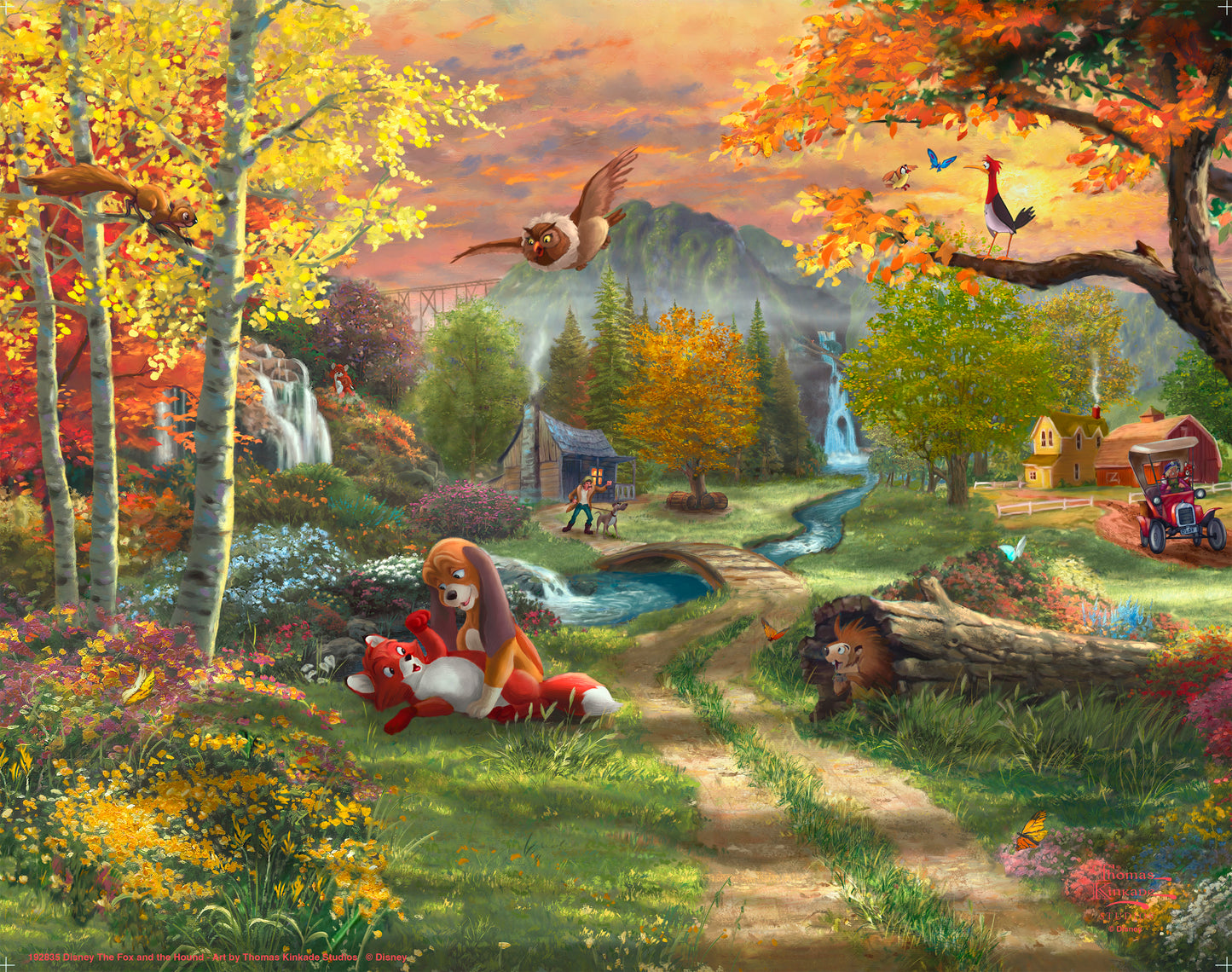 192835_GFT Disney Fox and the Hound 11X14 Art Print.jpg
