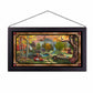 192837_SGA Disney Fox and the Hound 13X23 Stained Glass Art Black Framed.jpg