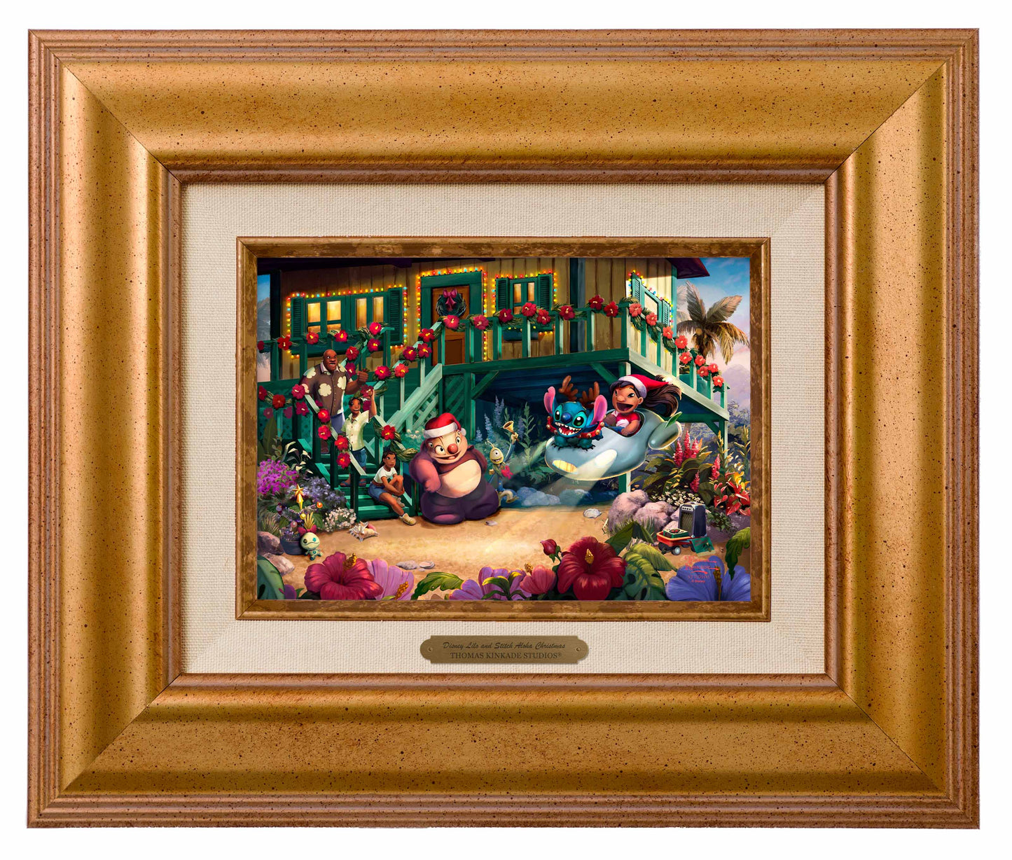 Disney Lilo and Stitch Aloha Christmas - Brushworks