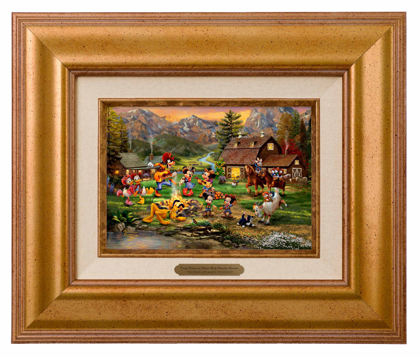 Disney Mickey and Minnie Rocky Mountain Round-Up - Brushworks