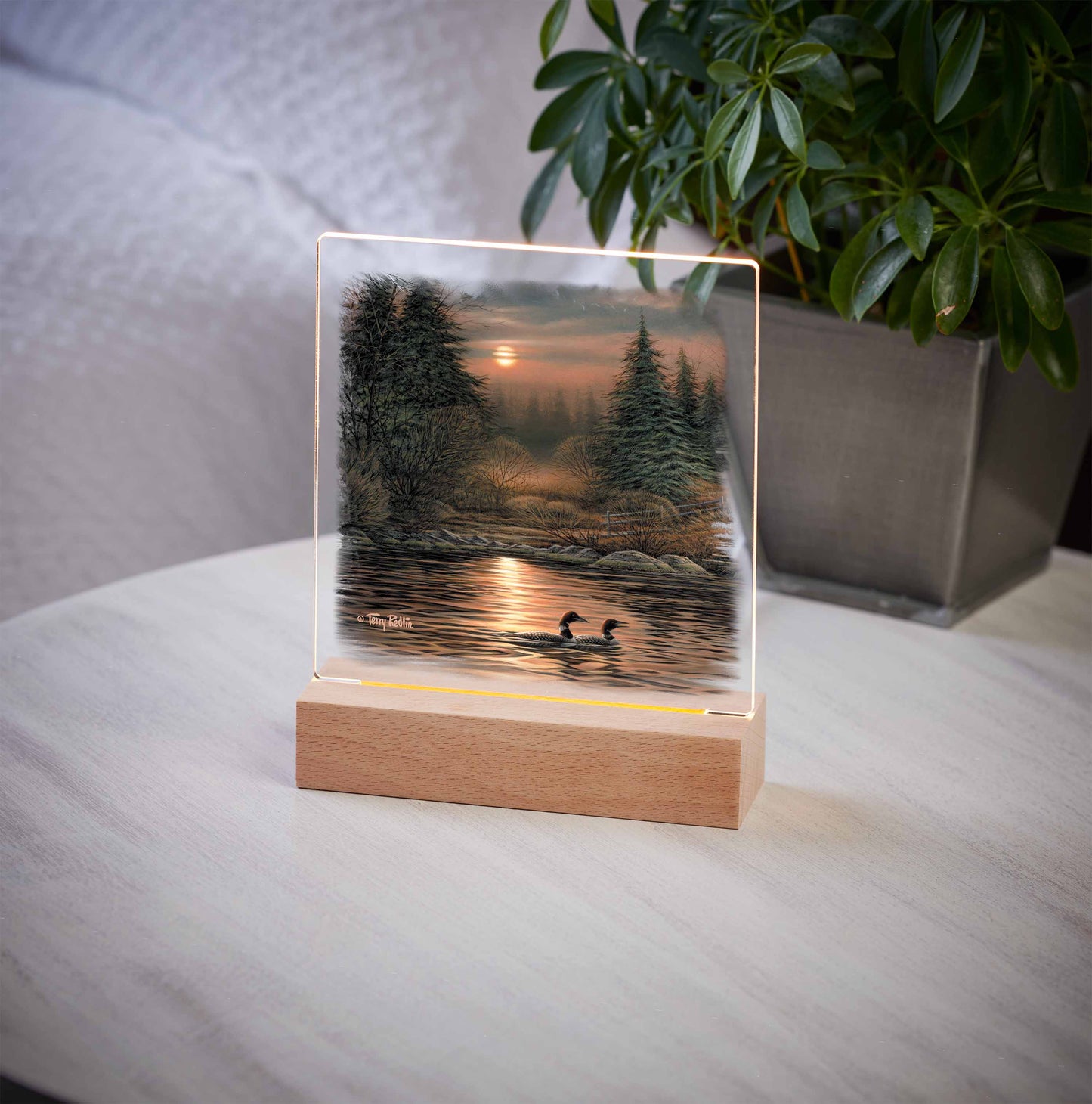 Quiet of the Evening - Acrylic Night Light