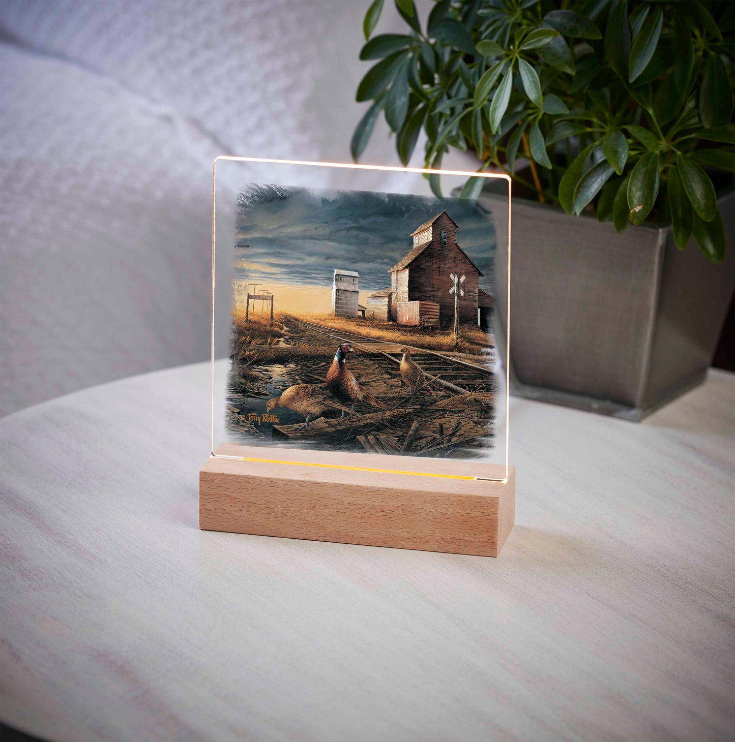 Prairie Skyline - Acrylic Night Light