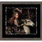 Elven Magic Under Stars - Deckled Edge Paper Print