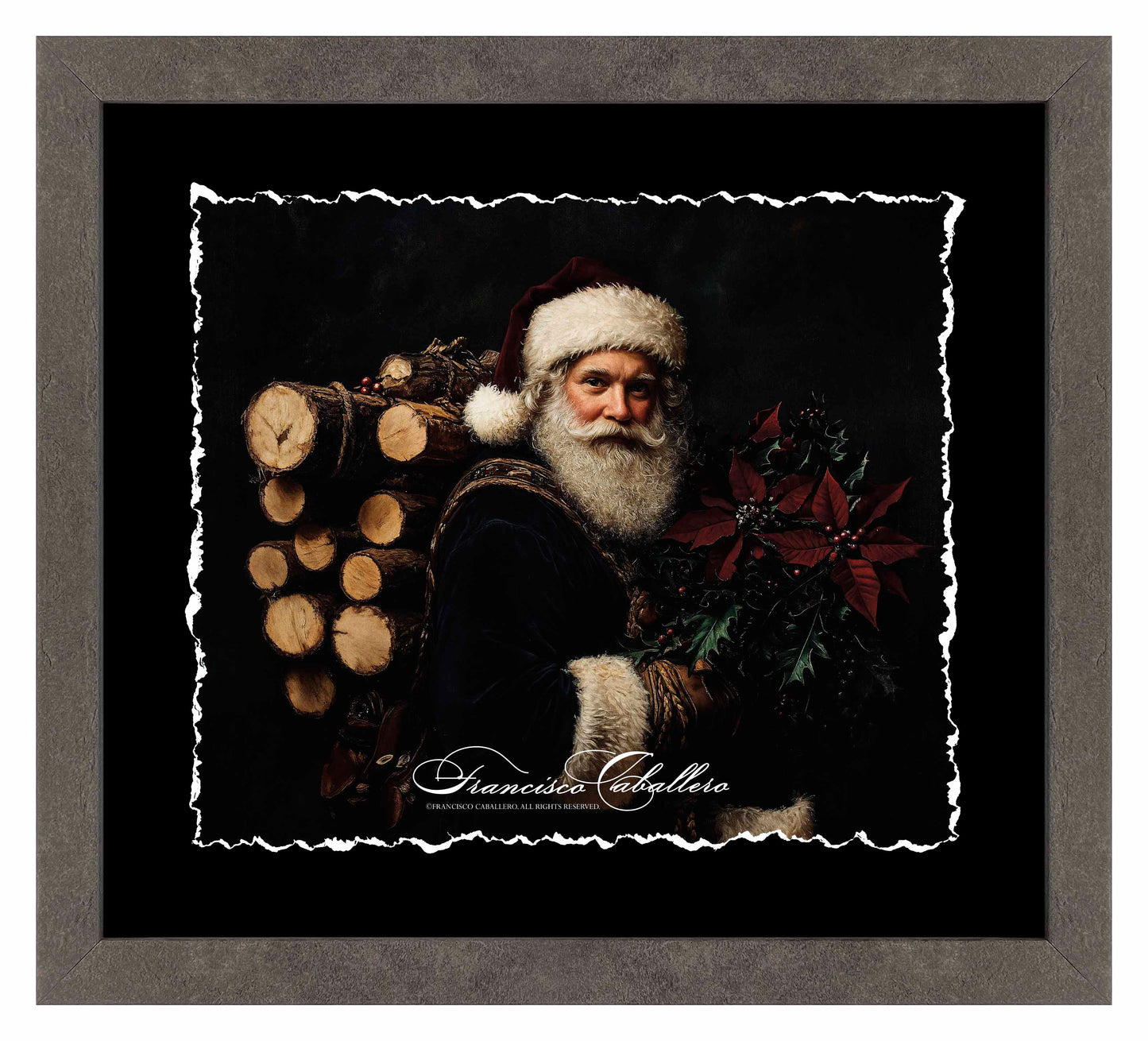 Winter's Old Soul - Deckled Edge Paper Print