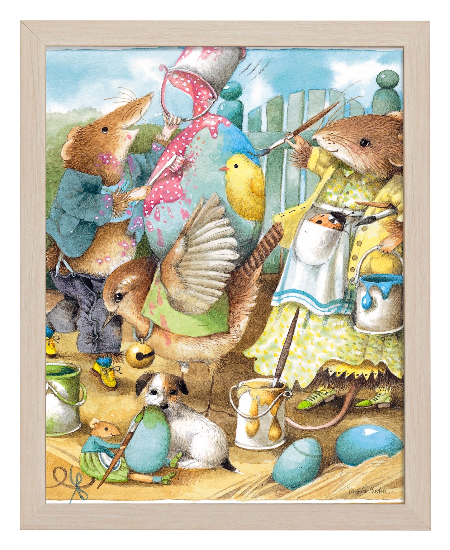 The Joy of Painting Together - Art Prints