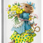 Springtime Treasures - 13" x 18" Gallery Wrapped Canvas