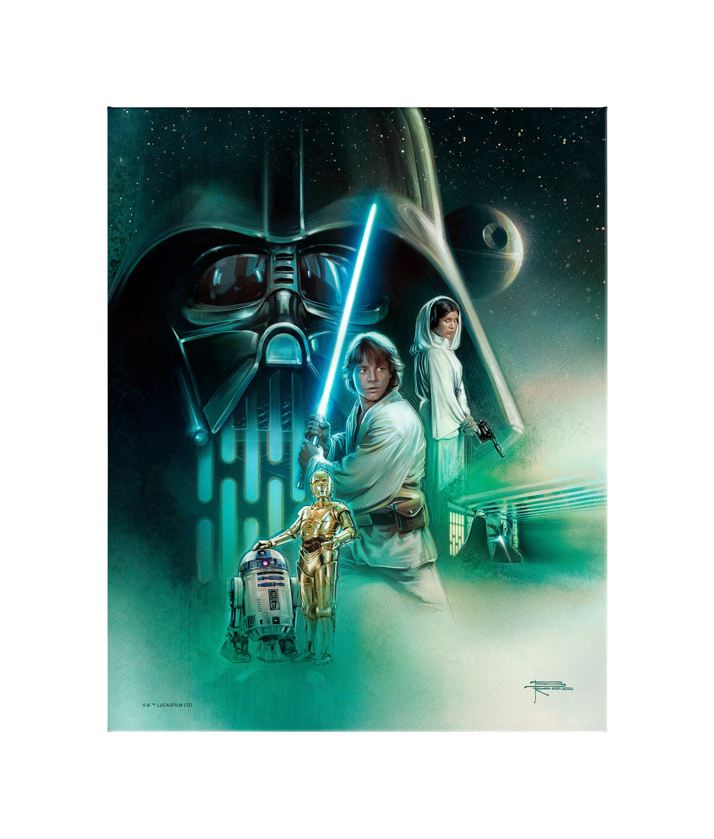 The Rebels Path 24" x 30" - Gallery Wrapped Canvas