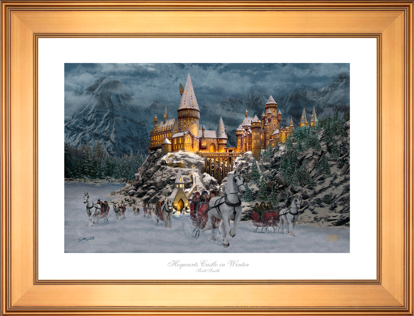 Hogwarts™ Castle in Winter - Limited Edition Paper