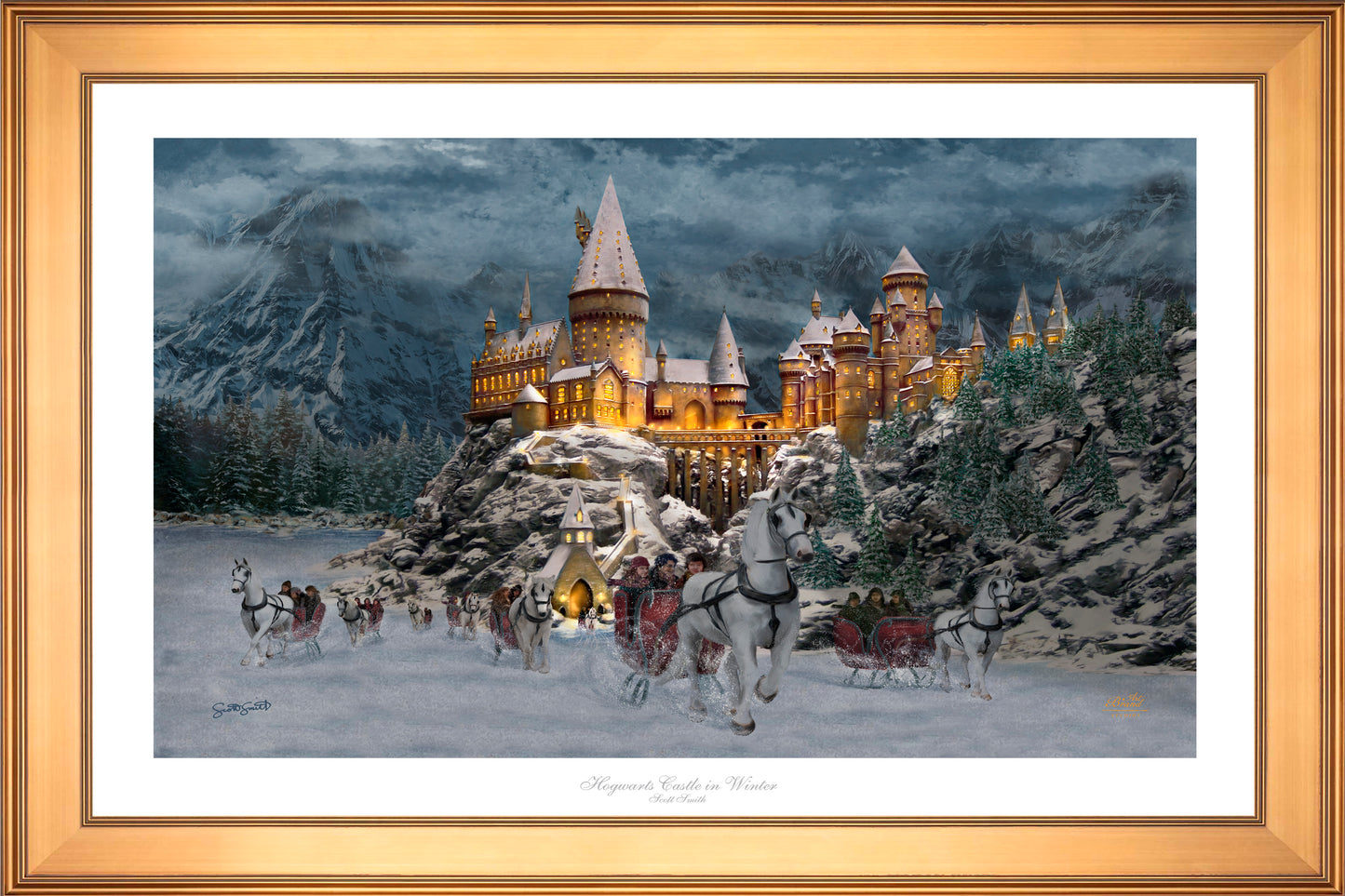 Hogwarts™ Castle in Winter - Limited Edition Paper