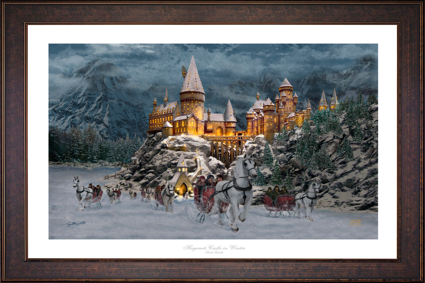 Hogwarts™ Castle in Winter - Limited Edition Paper