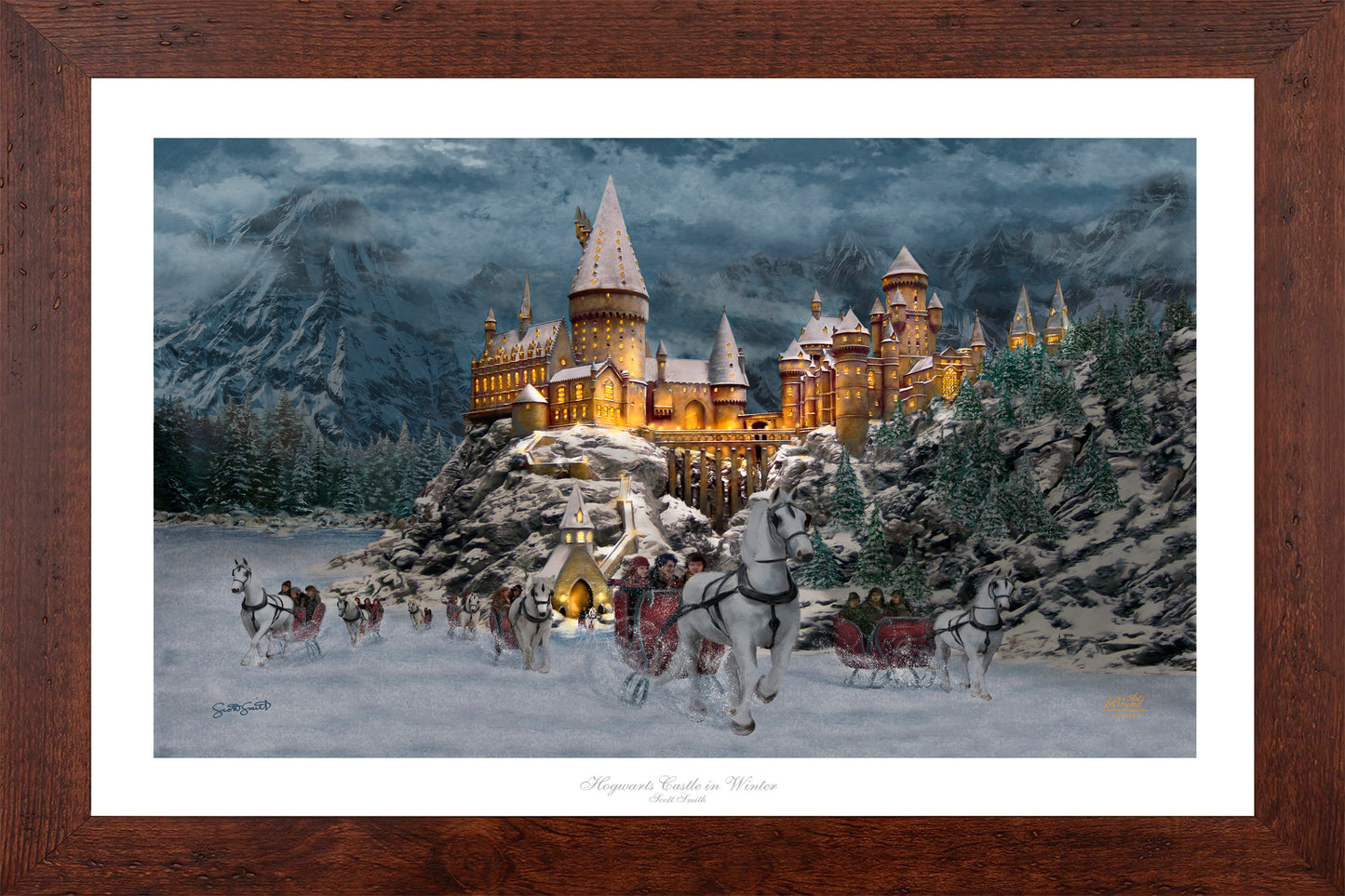 Hogwarts™ Castle in Winter - Limited Edition Paper