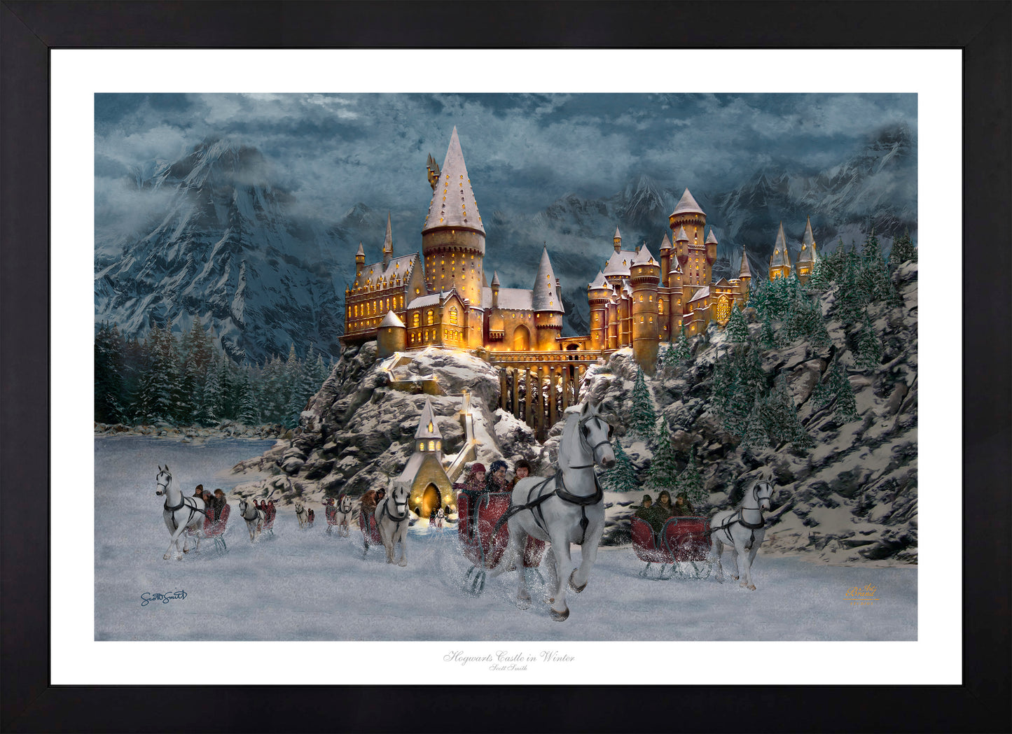 Hogwarts™ Castle in Winter - Limited Edition Paper