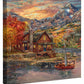 A Perfect Fall Day - 14" x 14" Gallery Wrapped Canvas