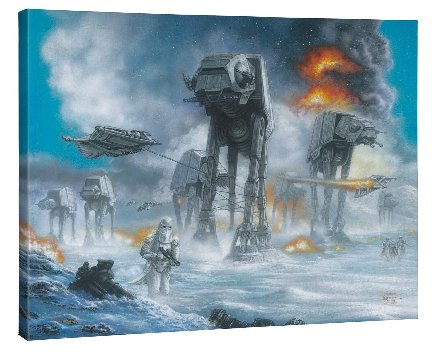 Last Holdout - 24" x 30" Gallery Wrapped Canvas