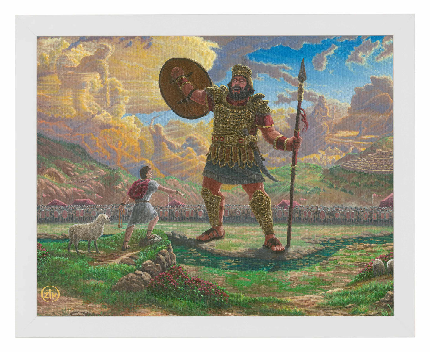 David And Goliath - Art Prints