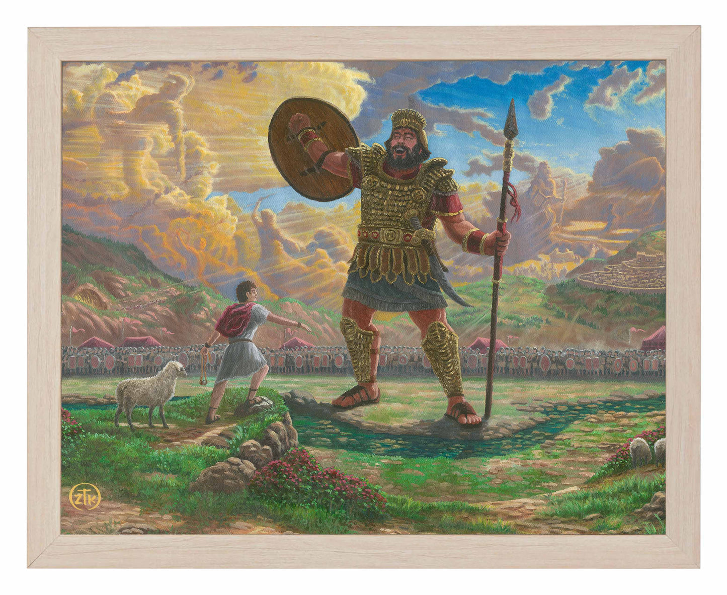 David And Goliath - Art Prints