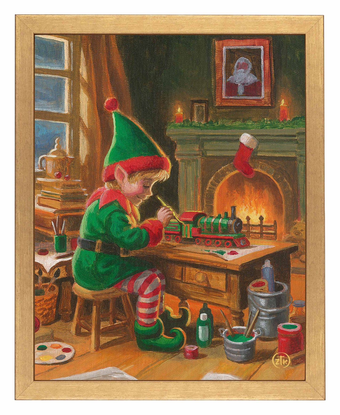 Santa's Little Helper - Art Prints